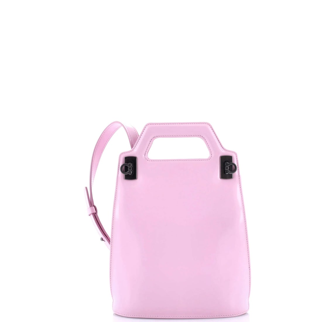Ferragamo Wanda Leather Shoulder Bag Mini Top Handle Salvatore (1 of 5)