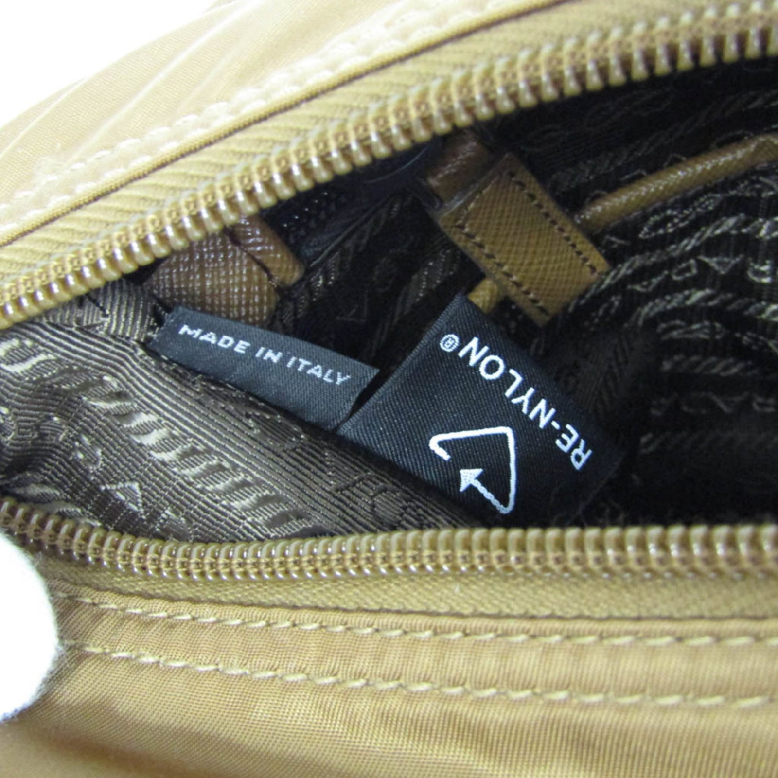 Shoulder Bag Nylon Leather Prada - 10