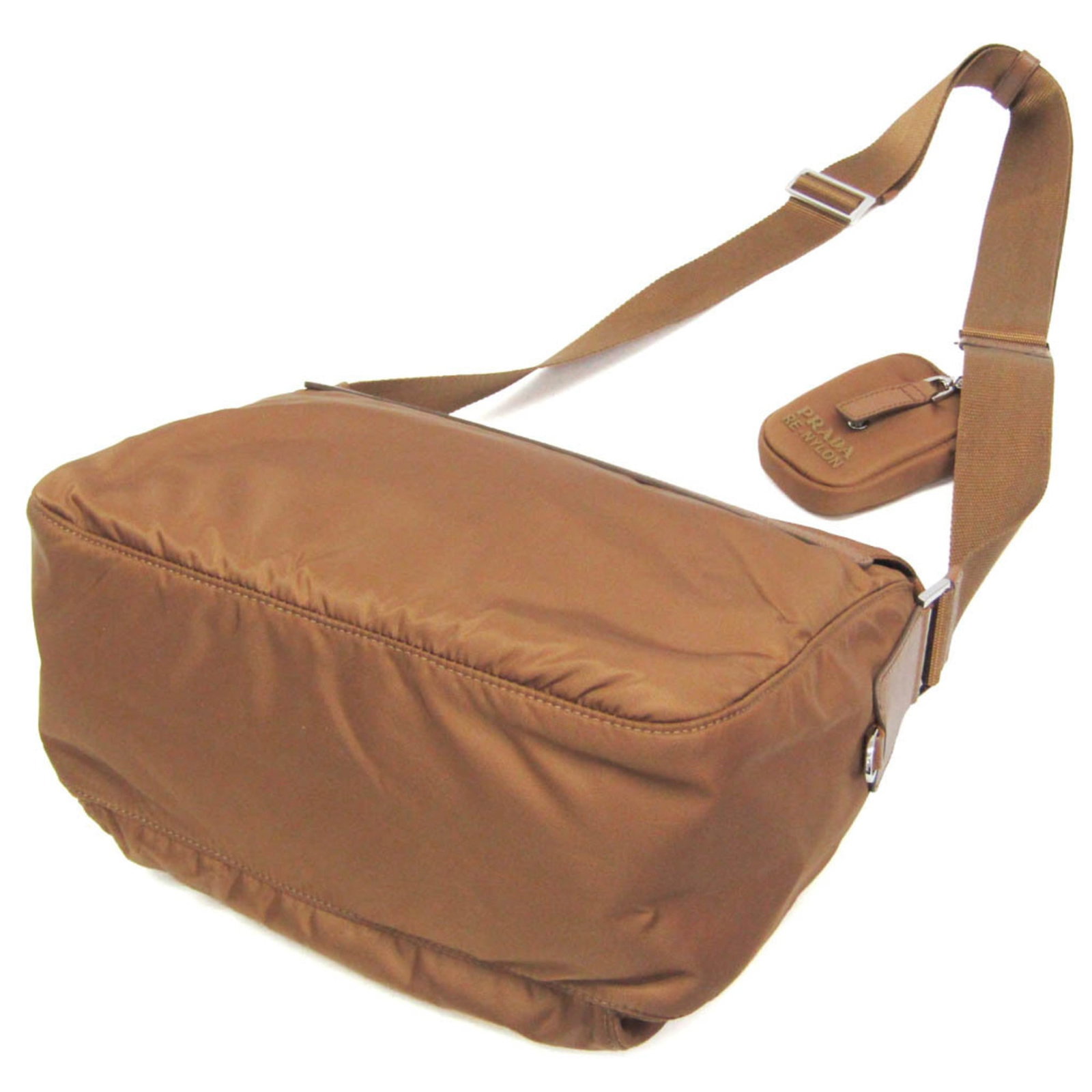 Shoulder Bag Nylon Leather Prada - 2
