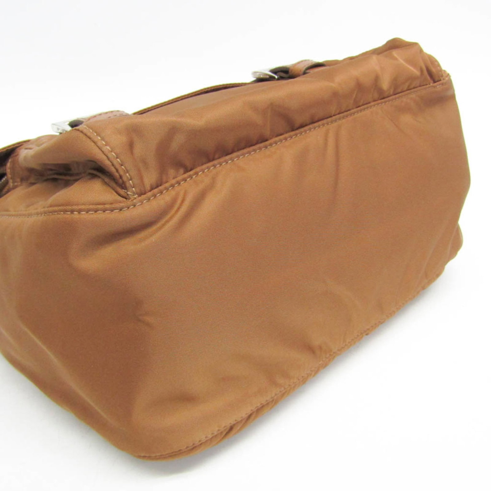 Shoulder Bag Nylon Leather Prada - 4