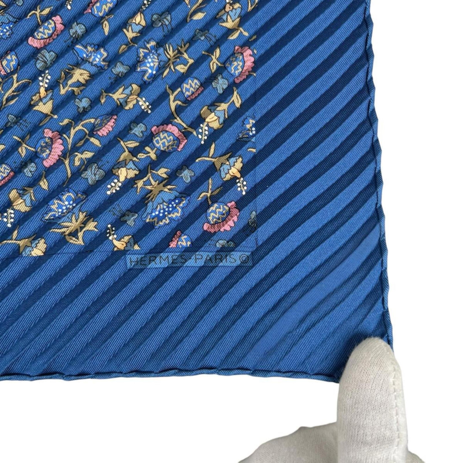 Silk Hermes Scarf - 5