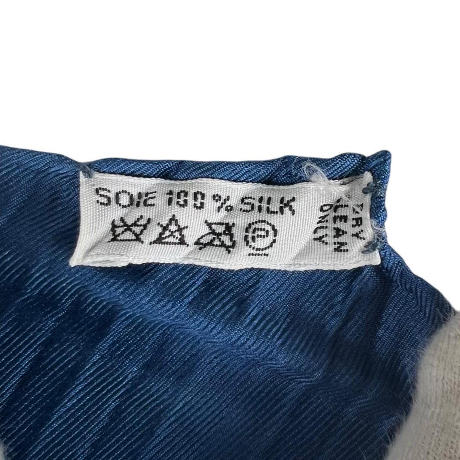 Silk Hermes Scarf - 7