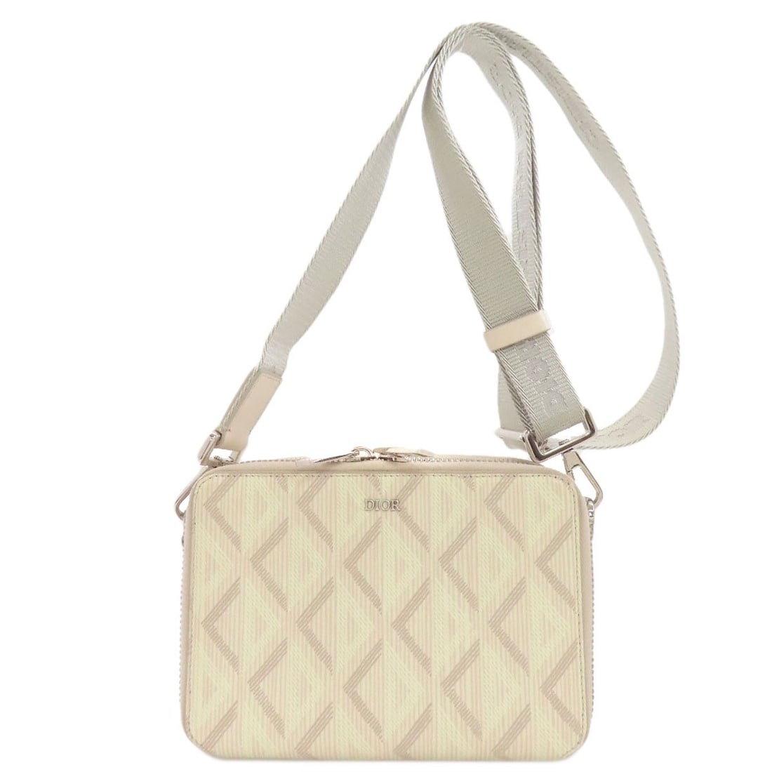 Christian Dior Cd Diamond Shoulder Bag Pvc (1 of 18)