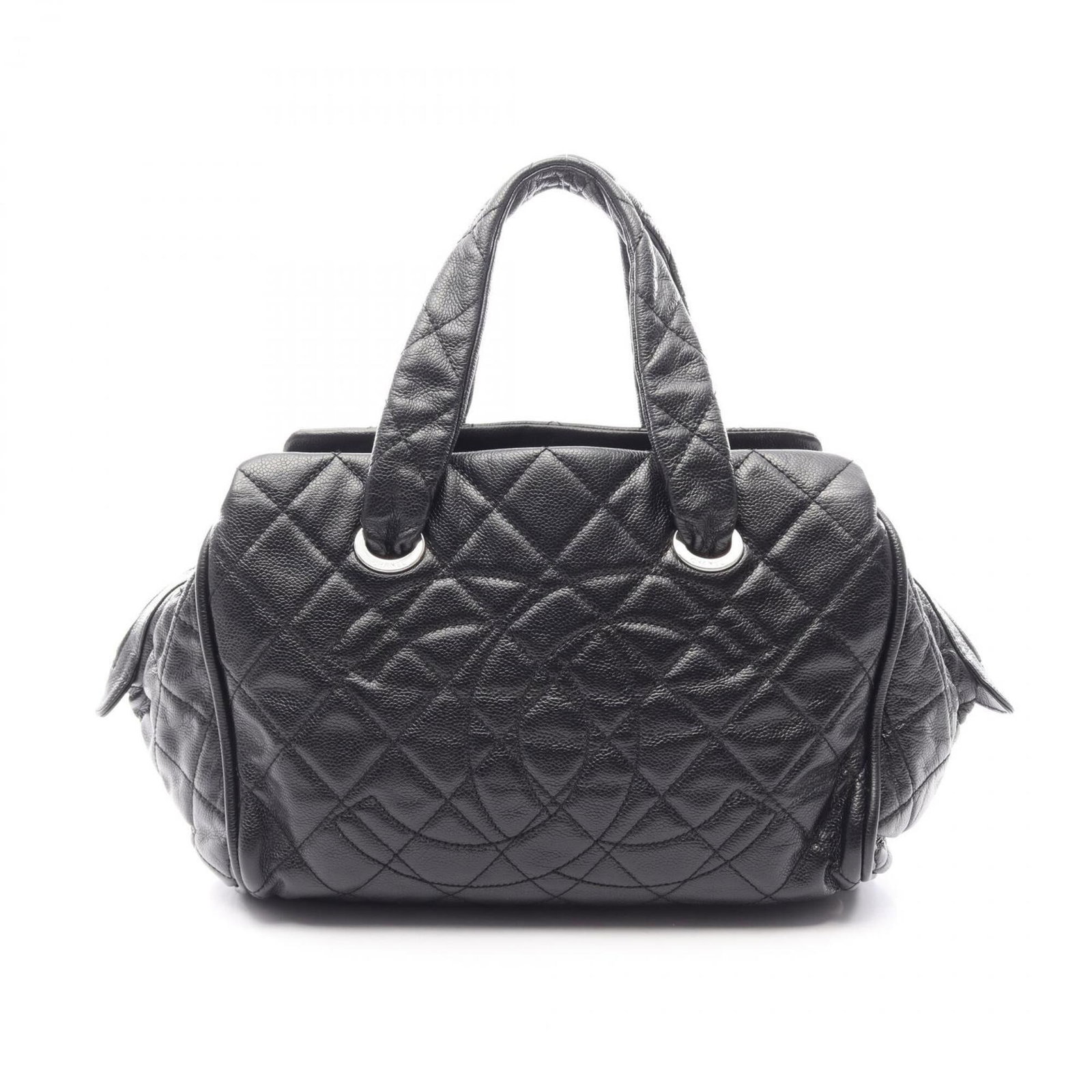 Calfskin Handbag Chanel: Calfskin Handbag Chanel Calfskin Handbag Chanel - A sleek and sophisticated black handbag crafted from high-quality grained calfskin, measuring 23cm x 33cm x 20cm. The classic design and timeless styl