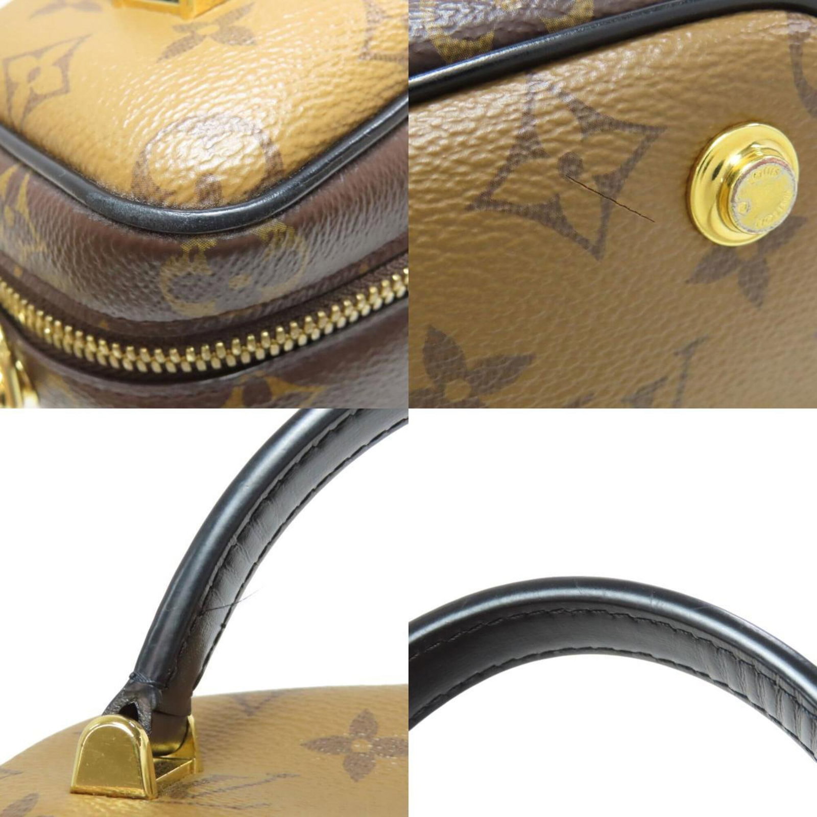 Monogram Reverse Handbag Vuitton Louis - 7