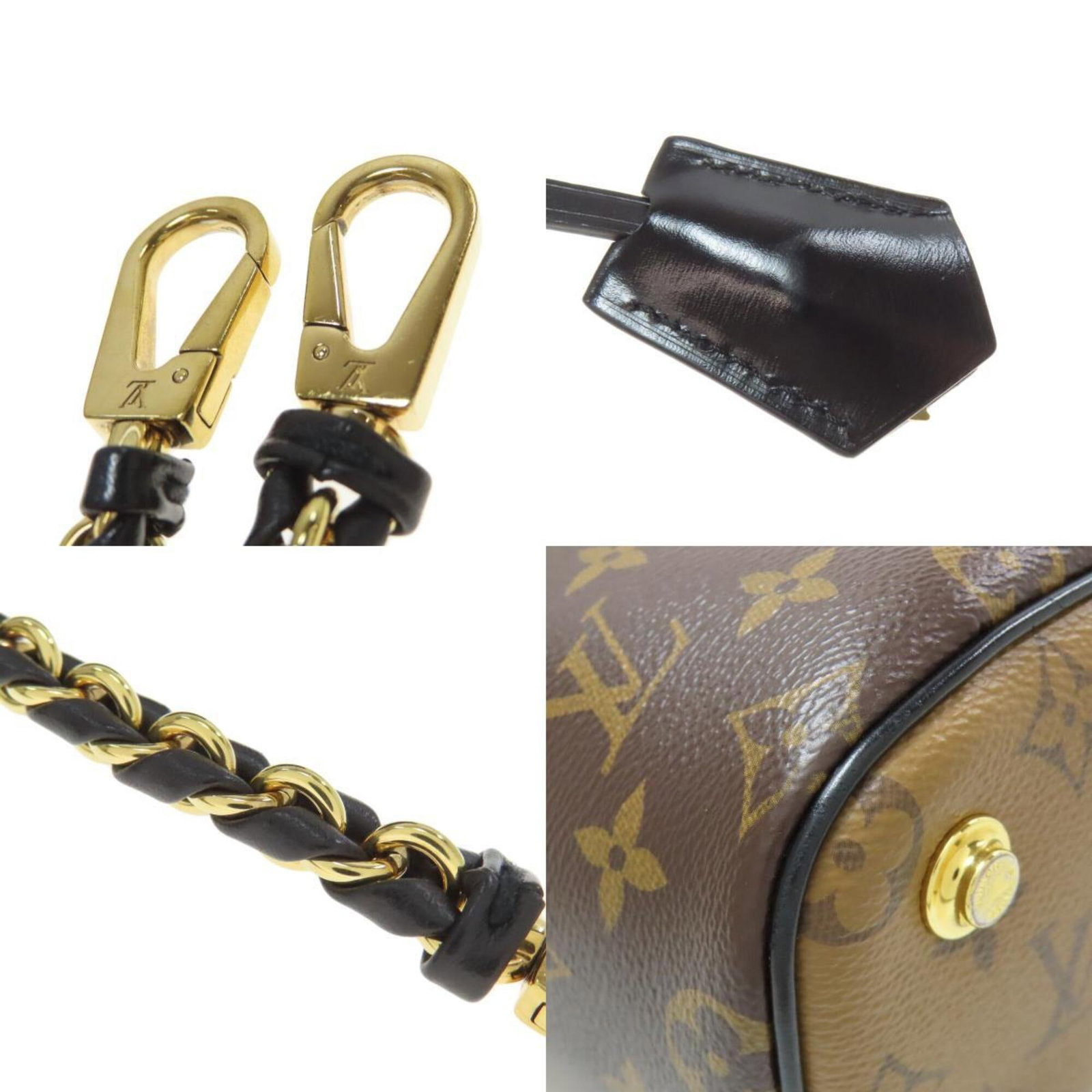 Monogram Reverse Handbag Vuitton Louis - 8
