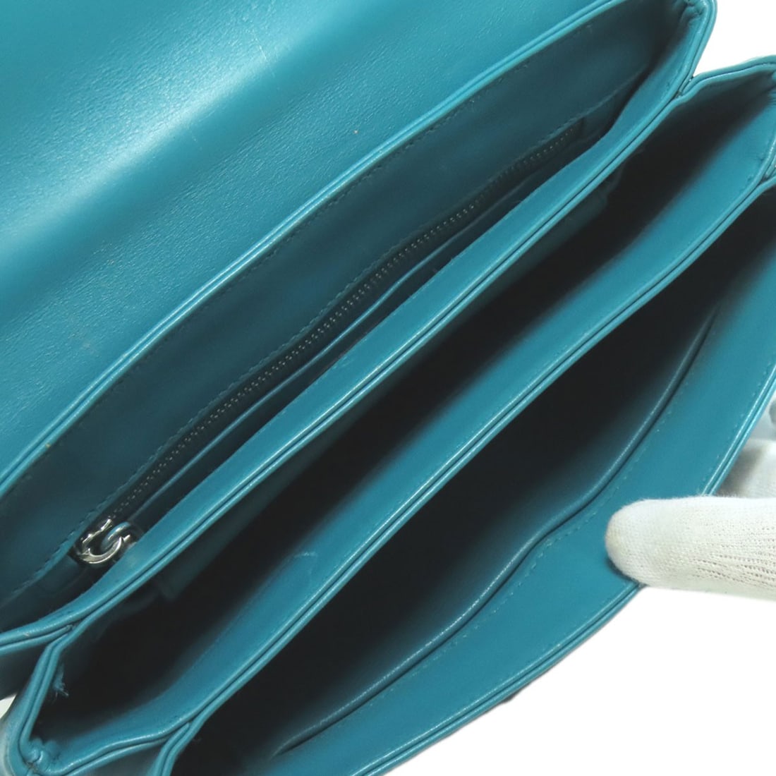 Chainshoulder Bag Leather Prada - 5