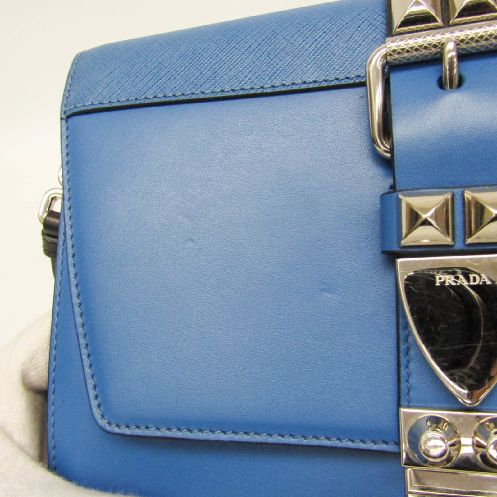 Shoulder Bag Leather Prada - 7