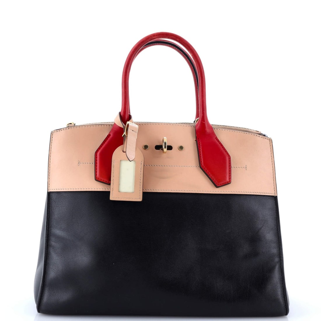 Leather Handbag City MM Louis Vuitton (1 of 7)