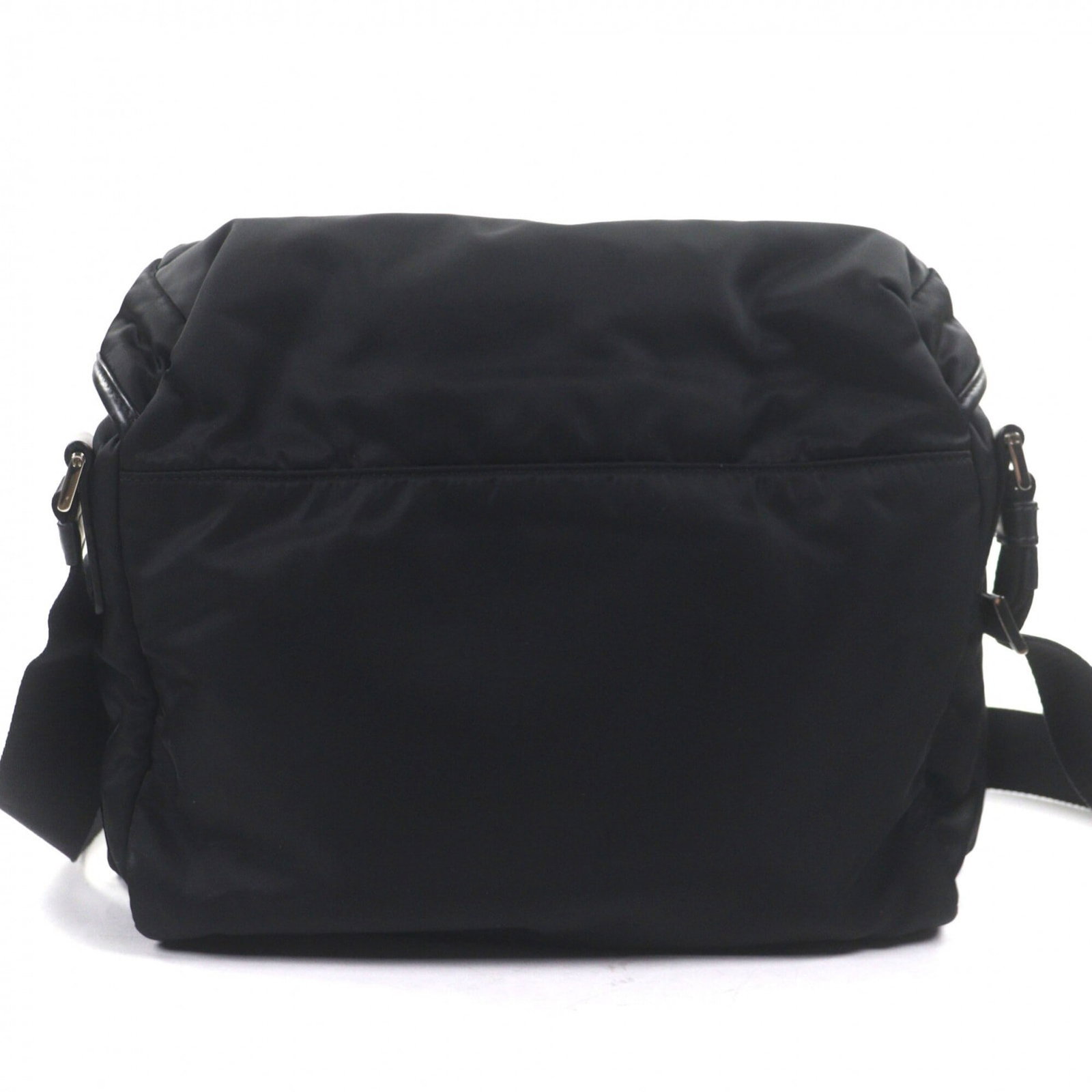 Shoulder Bag Nylon Leather Prada - 3