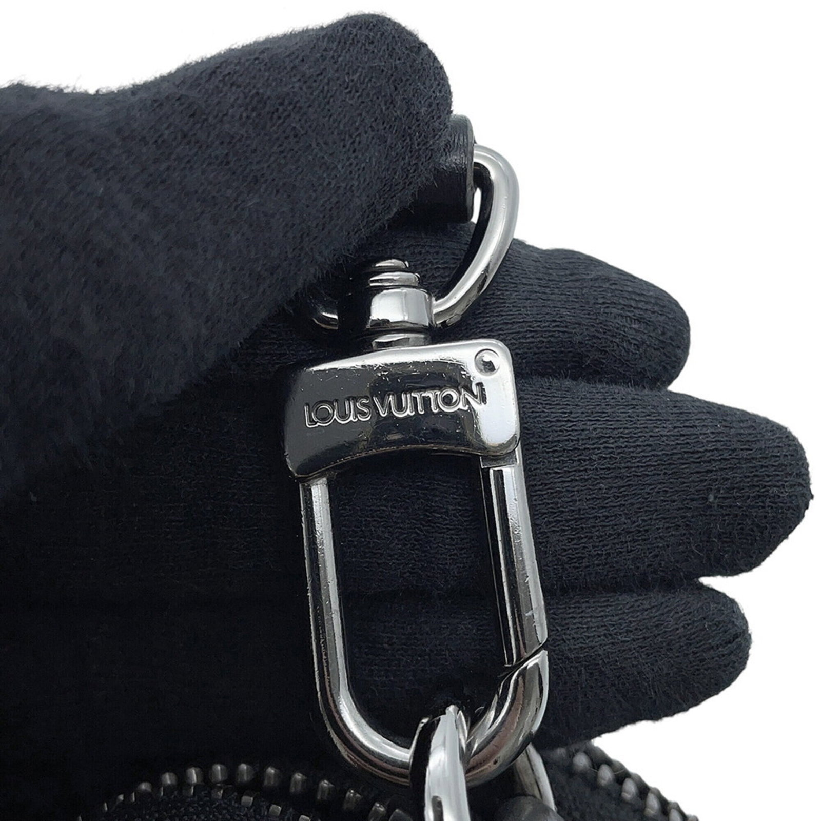Shoulder Bag Monogram Pouch Louis Vuitton Eclipse - 11