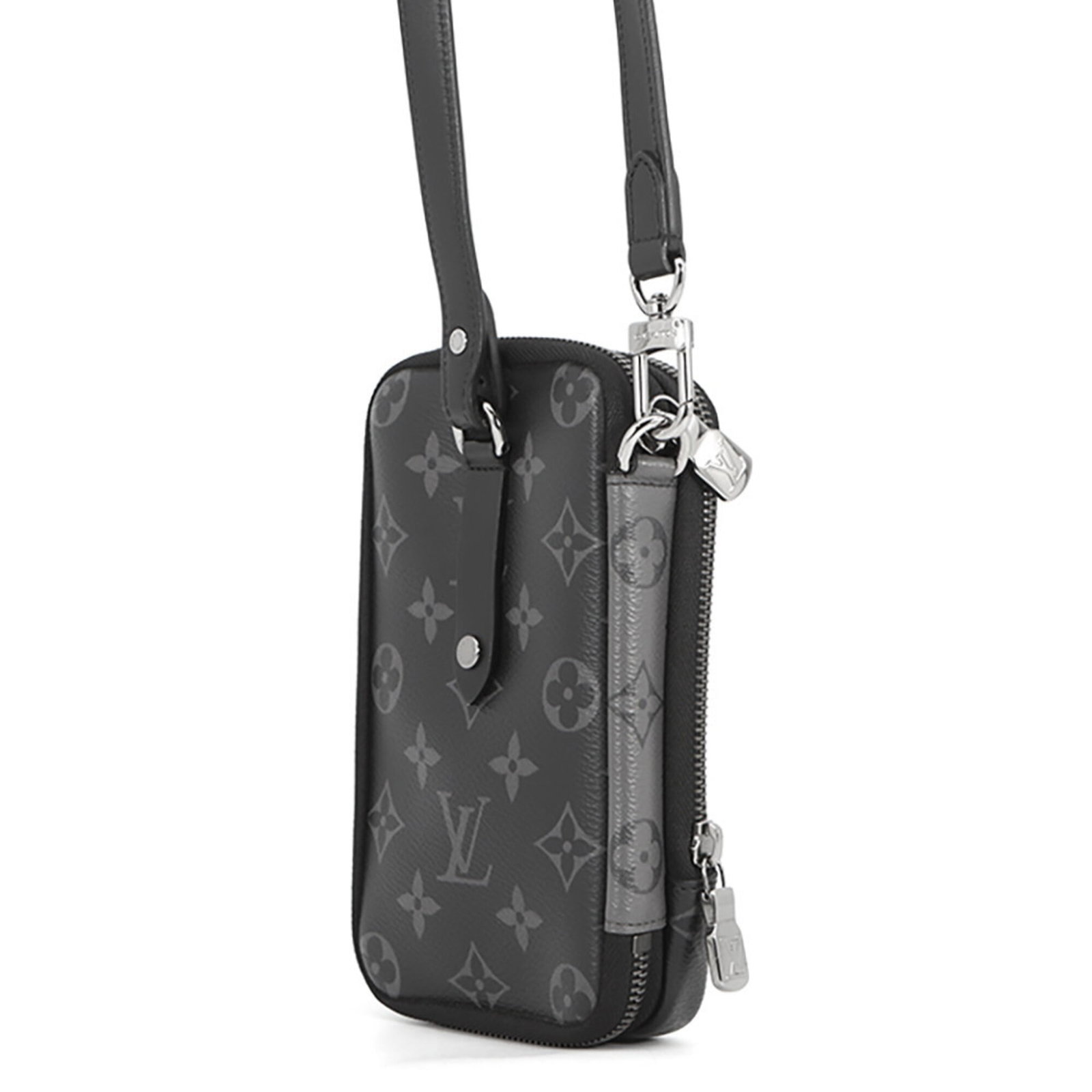 Shoulder Bag Monogram Pouch Louis Vuitton Eclipse - 2