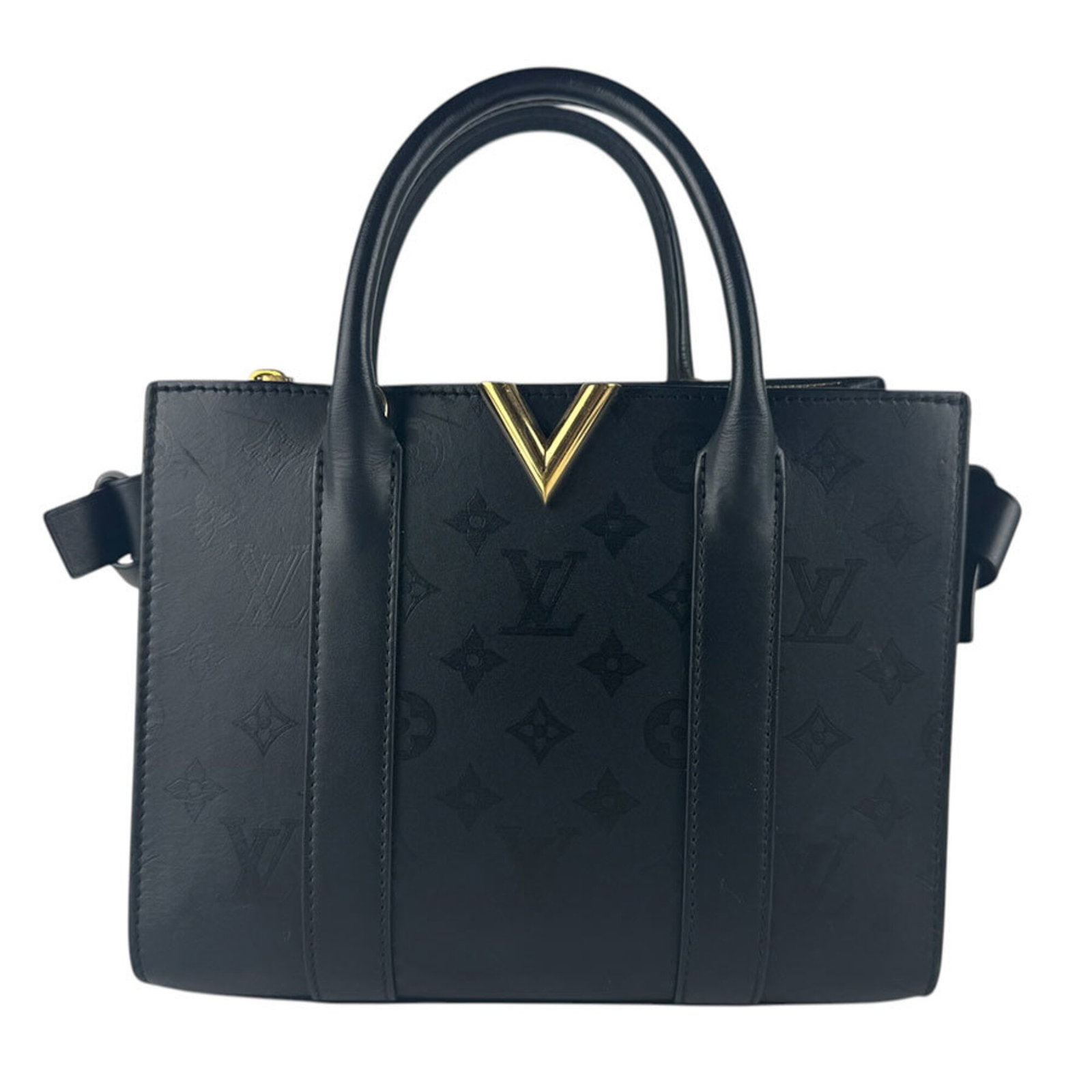 Shoulder Bag Handbag Leather Louis Vuitton: Shoulder Bag Handbag Leather Louis Vuitton Black Leather Louis Vuitton Shoulder Bag, 19cm x 24cm x 10cm, Italy Made. Item Specifics: Brand: Louis Vuitton Country of Origin: Italy MPN: M53648 Type: