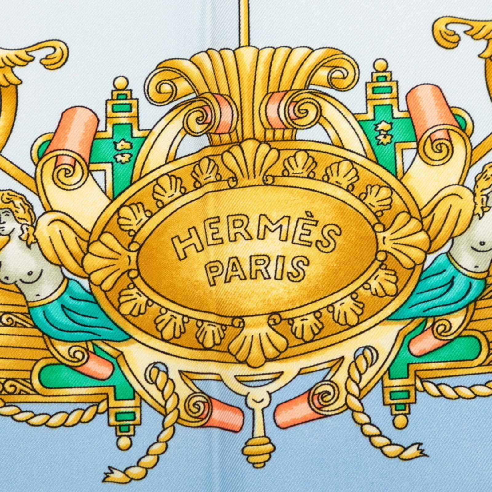 Silk Hermes Scarf - 4