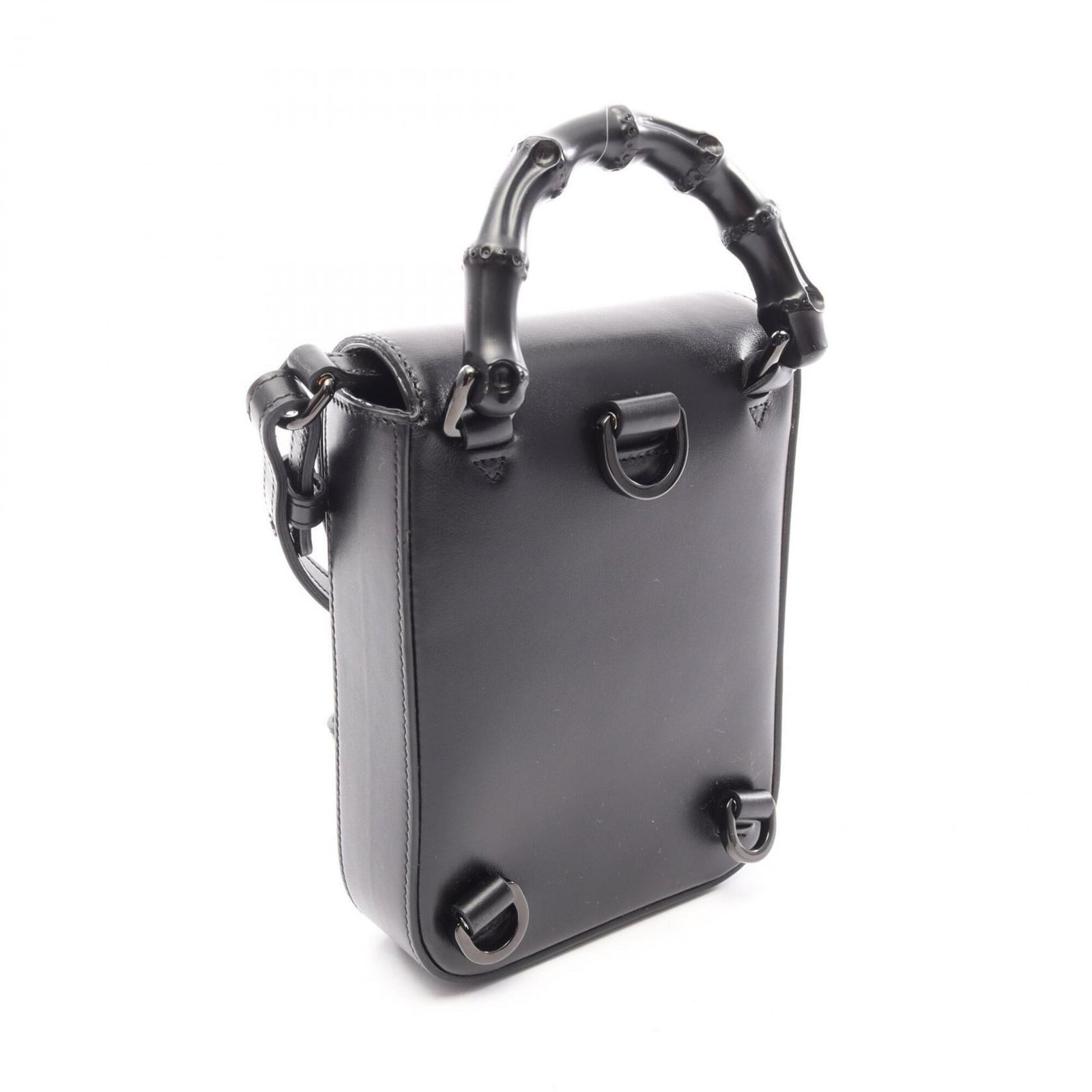Handbag Leather Gucci - 2