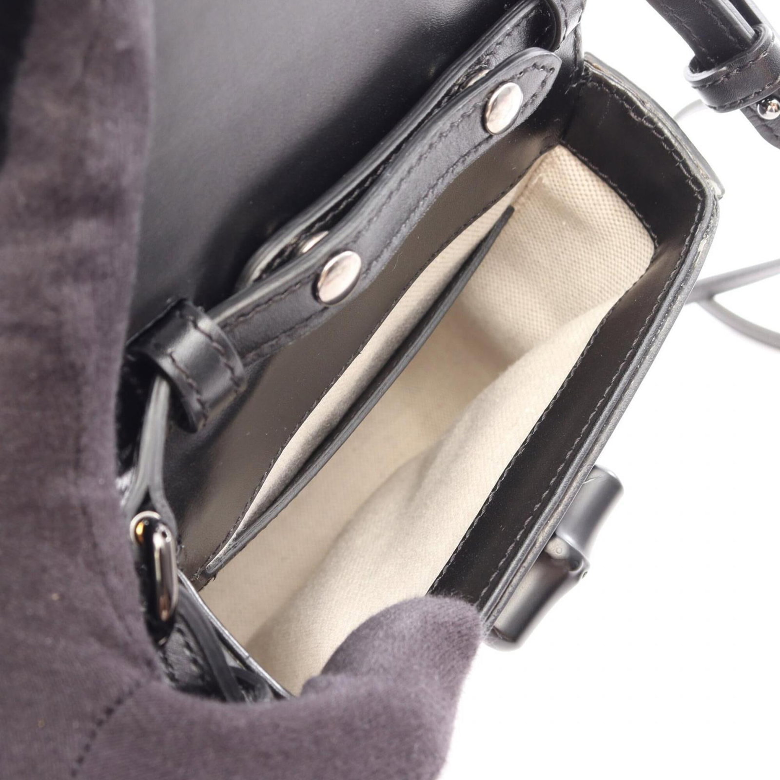 Handbag Leather Gucci - 3