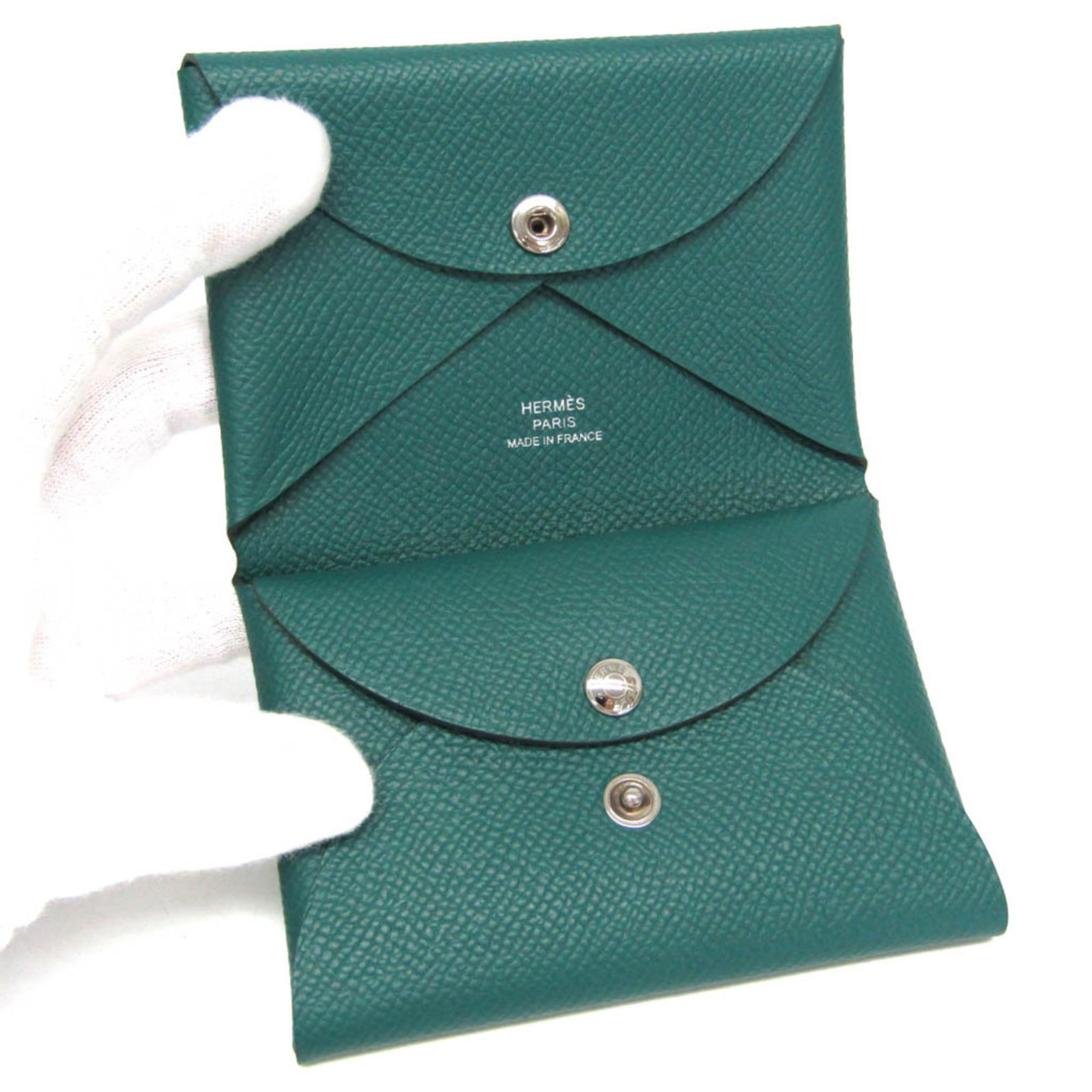Epsom Leather Card Case Hermes - 4