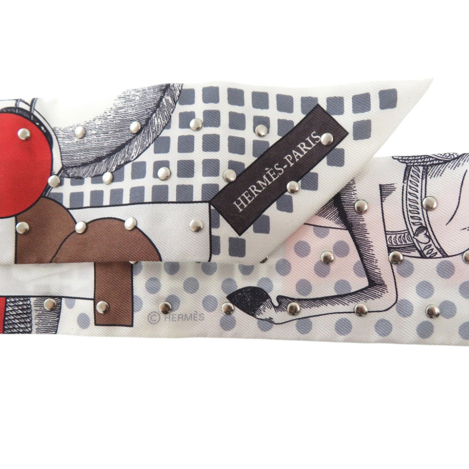 Silk Hermes Scarf - 3