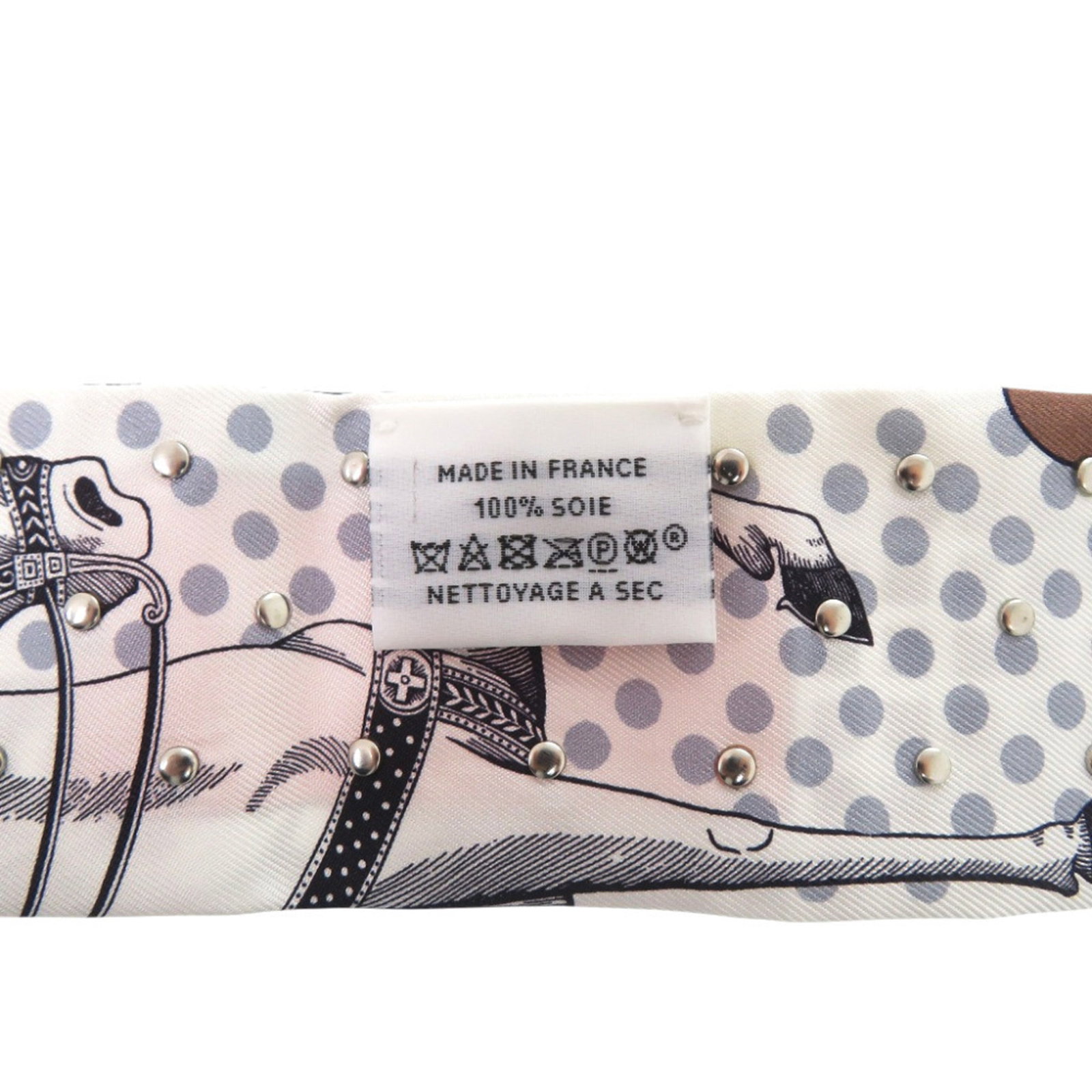 Silk Hermes Scarf - 4