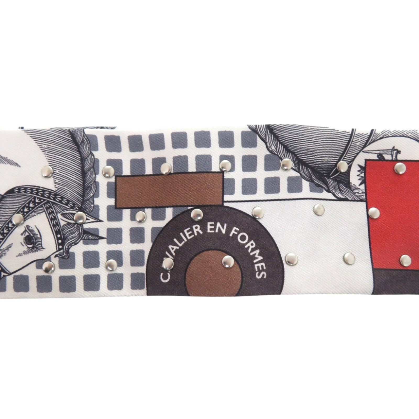 Silk Hermes Scarf - 5