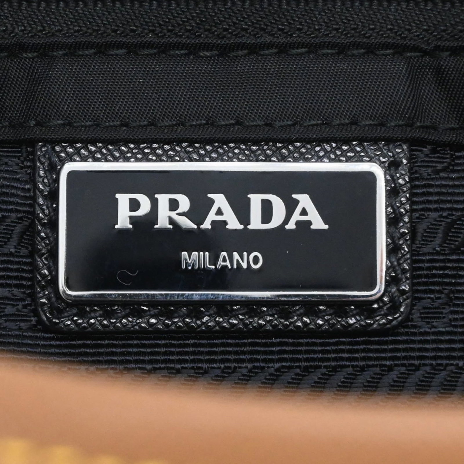 Shoulder Bag Nylon Leather Prada - 12