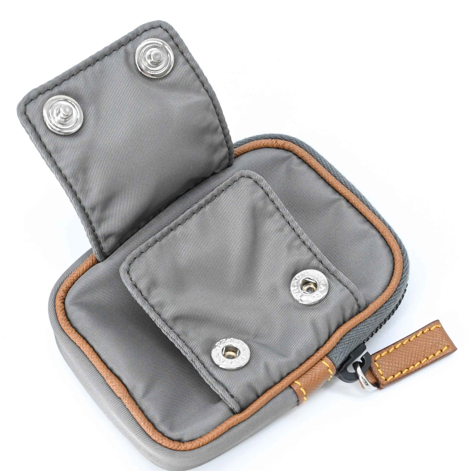 Shoulder Bag Nylon Leather Prada - 17