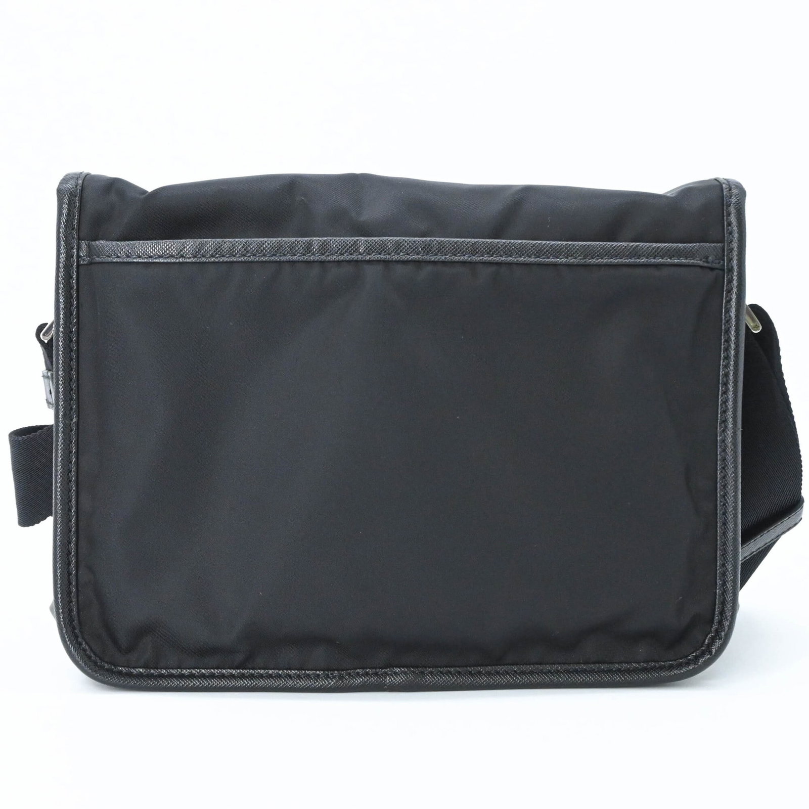 Shoulder Bag Nylon Leather Prada - 3