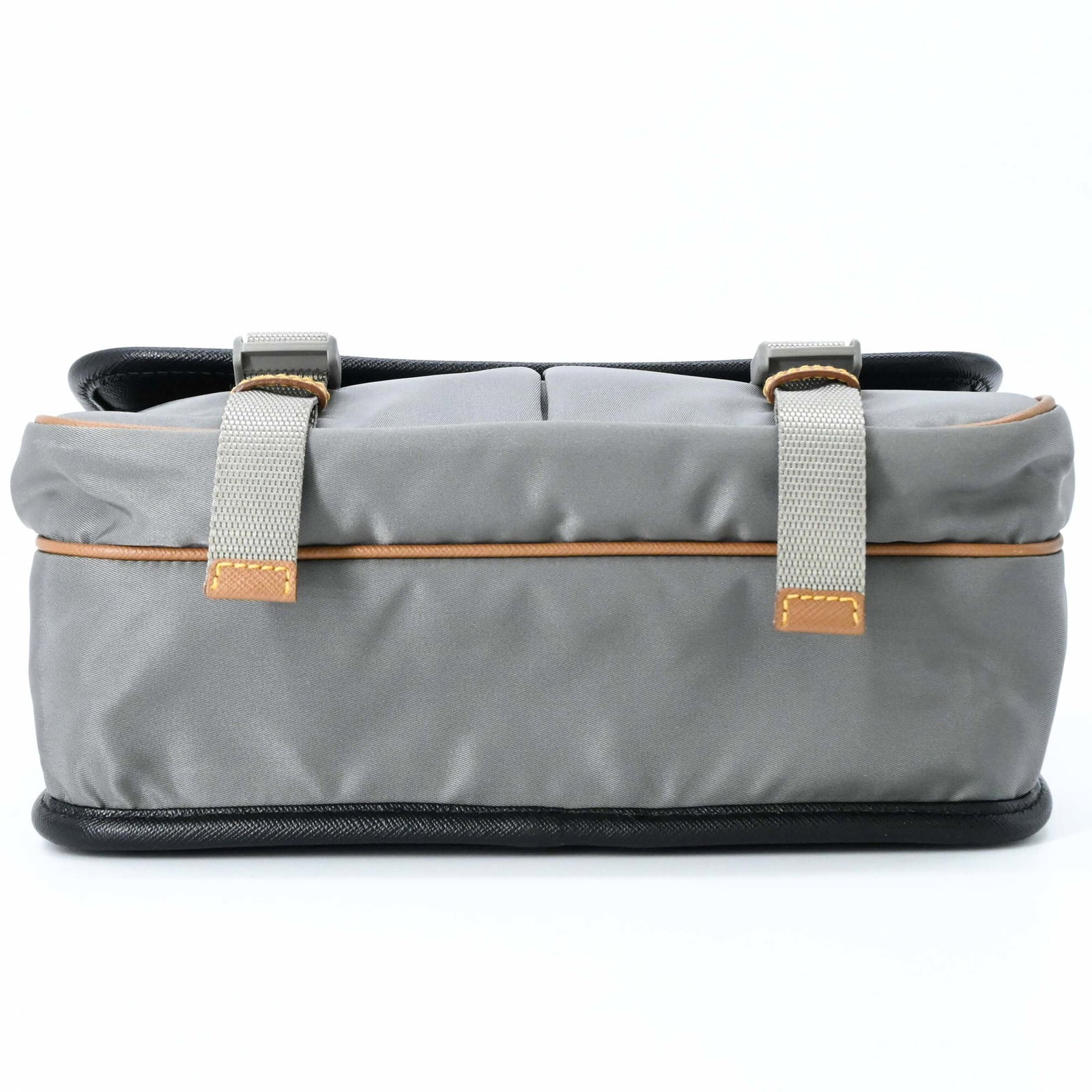 Shoulder Bag Nylon Leather Prada - 6