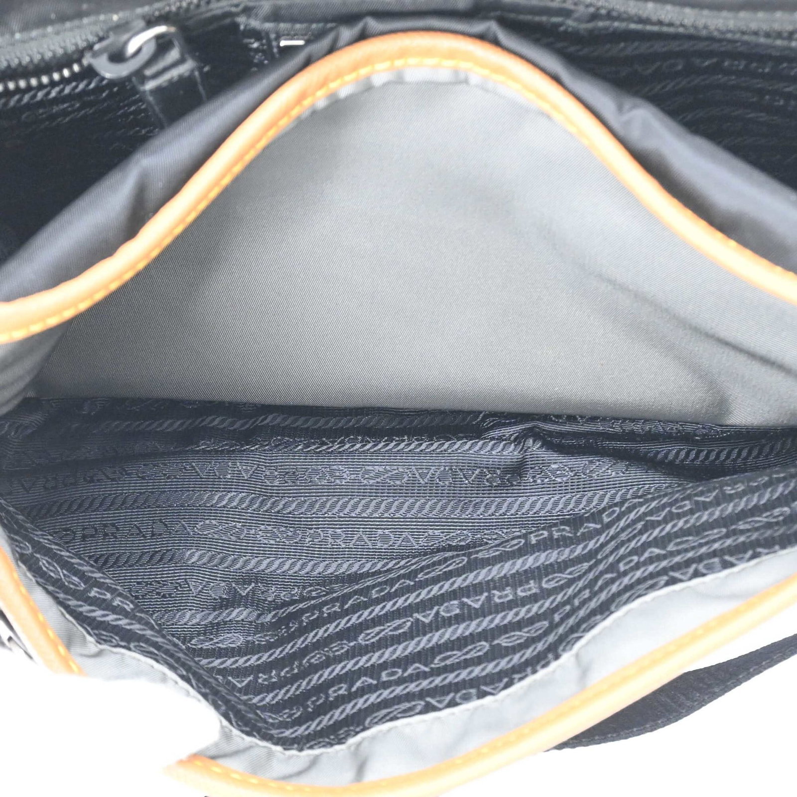 Shoulder Bag Nylon Leather Prada - 9
