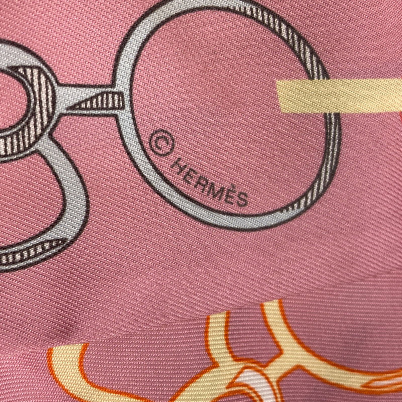 Silk Hermes Scarf - 5