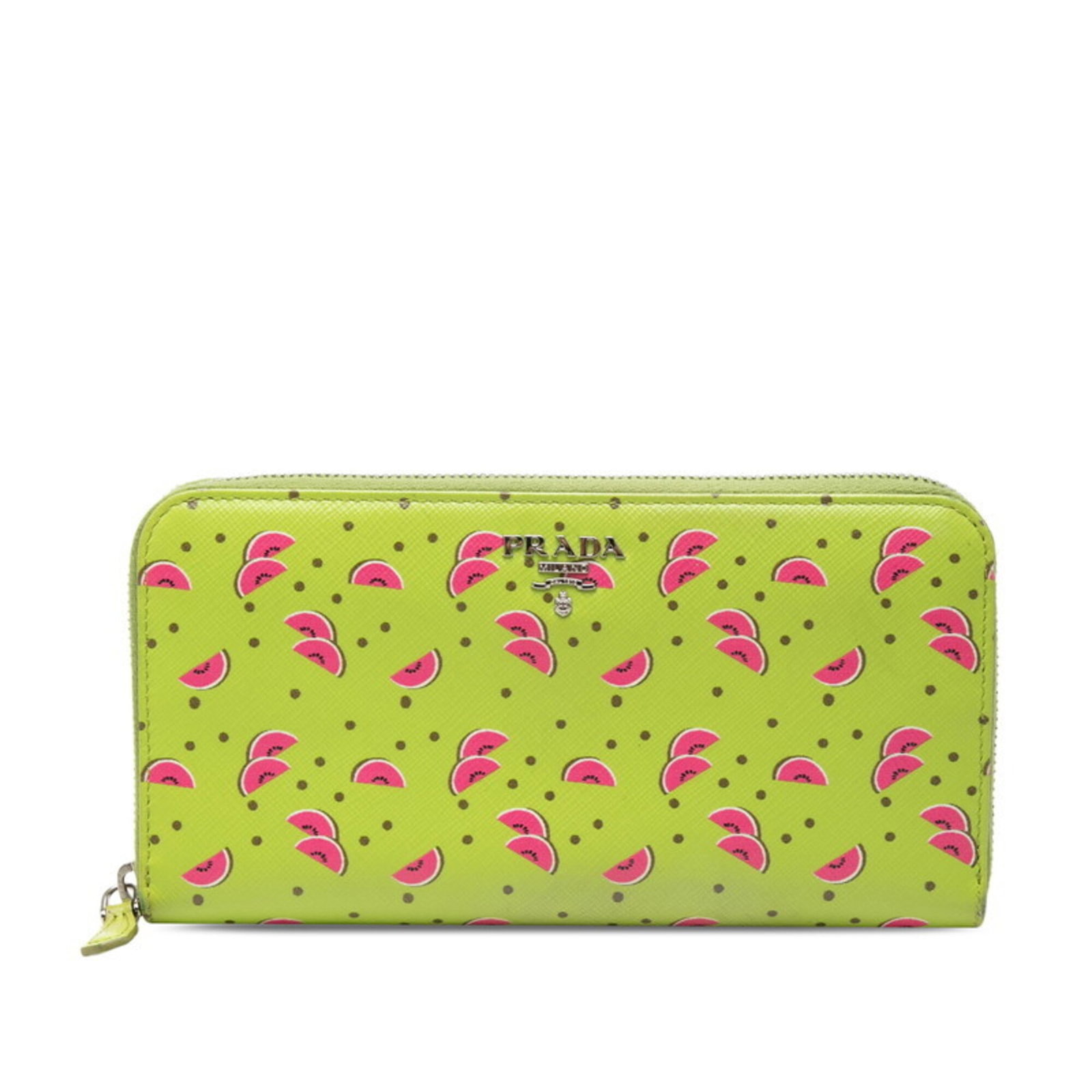 Prada Long Wallet (Bi-Fold) Leather: Prada Long Wallet (Bi-Fold) Leather Saffiano leather construction provides durability and sophistication to this Prada long wallet, featuring a bi-fold design that perfectly balances style and functio