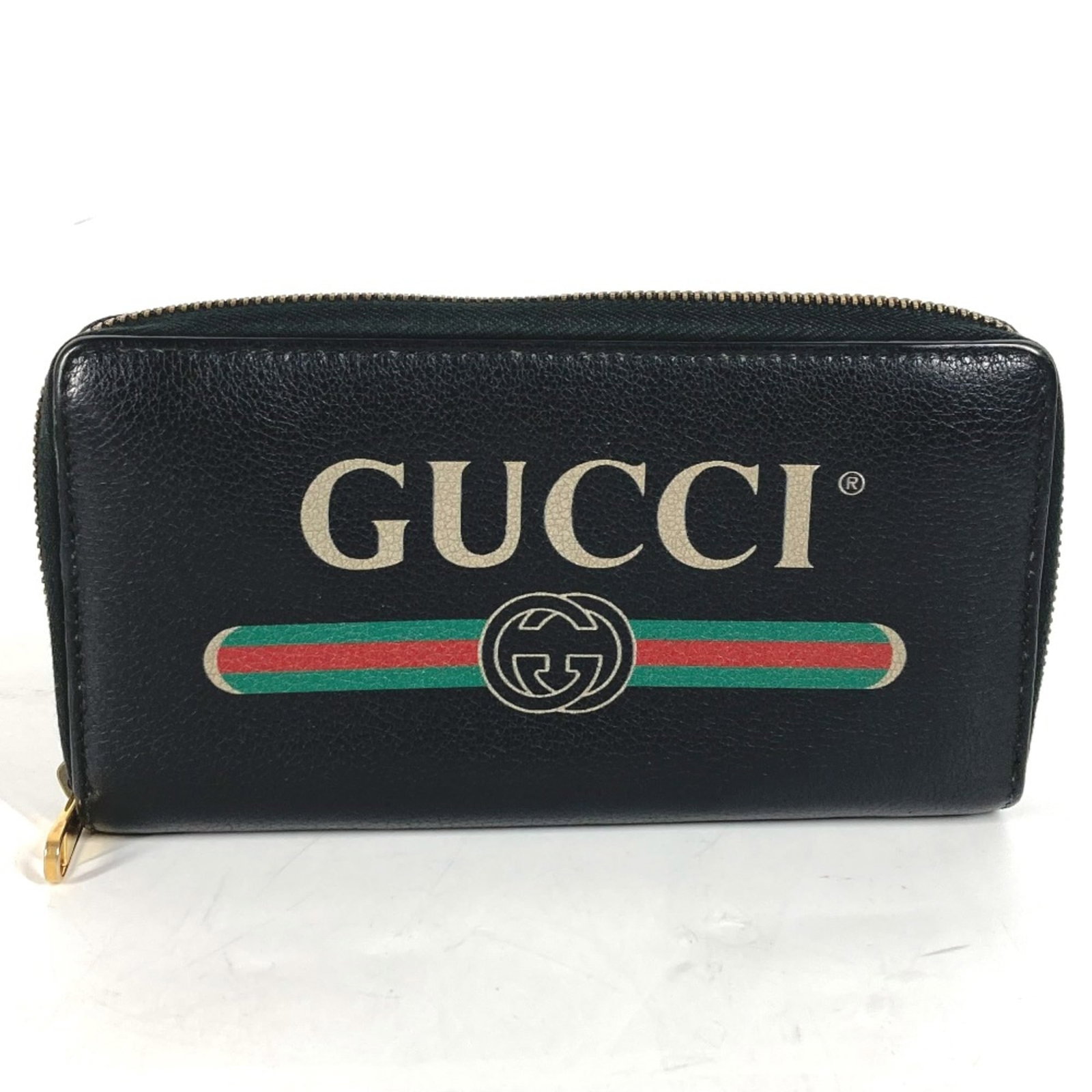 Gucci Long Wallet (Bi-Fold) Leather: Gucci Long Wallet (Bi-Fold) Leather Item Specifics: Brand: Gucci Model: 496317 Type: Long wallet (bi-fold) Material: Leather Color: Black Gender: Men Size: W18.5cmxH10cm/W7.3xH3.9inch Product