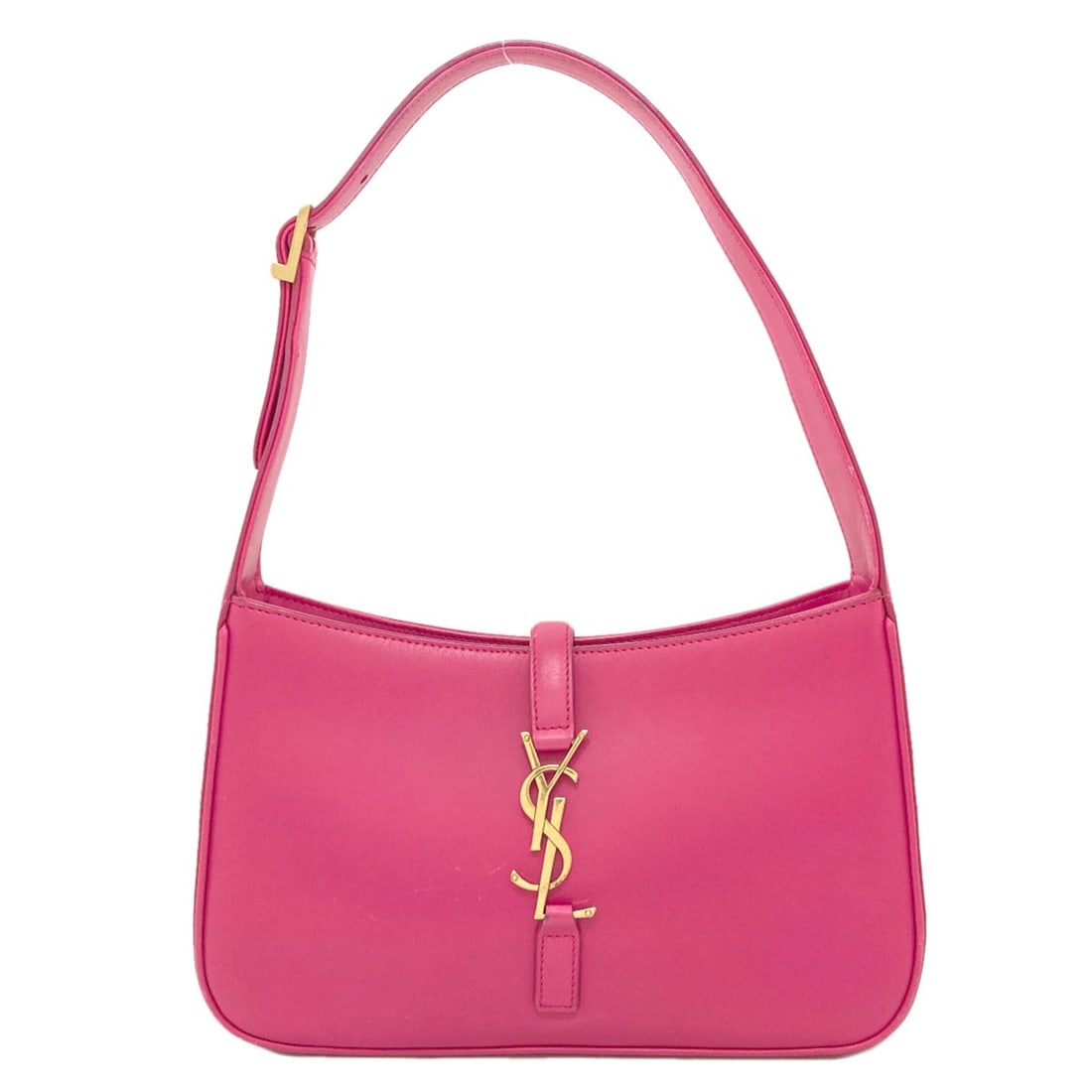 Saint Laurent Le Sancassette Yves Cassandra Handbag Calf: Saint Laurent Le Sancassette Yves Cassandra Handbag Calf Pink Yves Saint Laurent Le Sancassette Cassandra Handbag with Calf Exterior. This pink handbag features a calf exterior and is a part of the