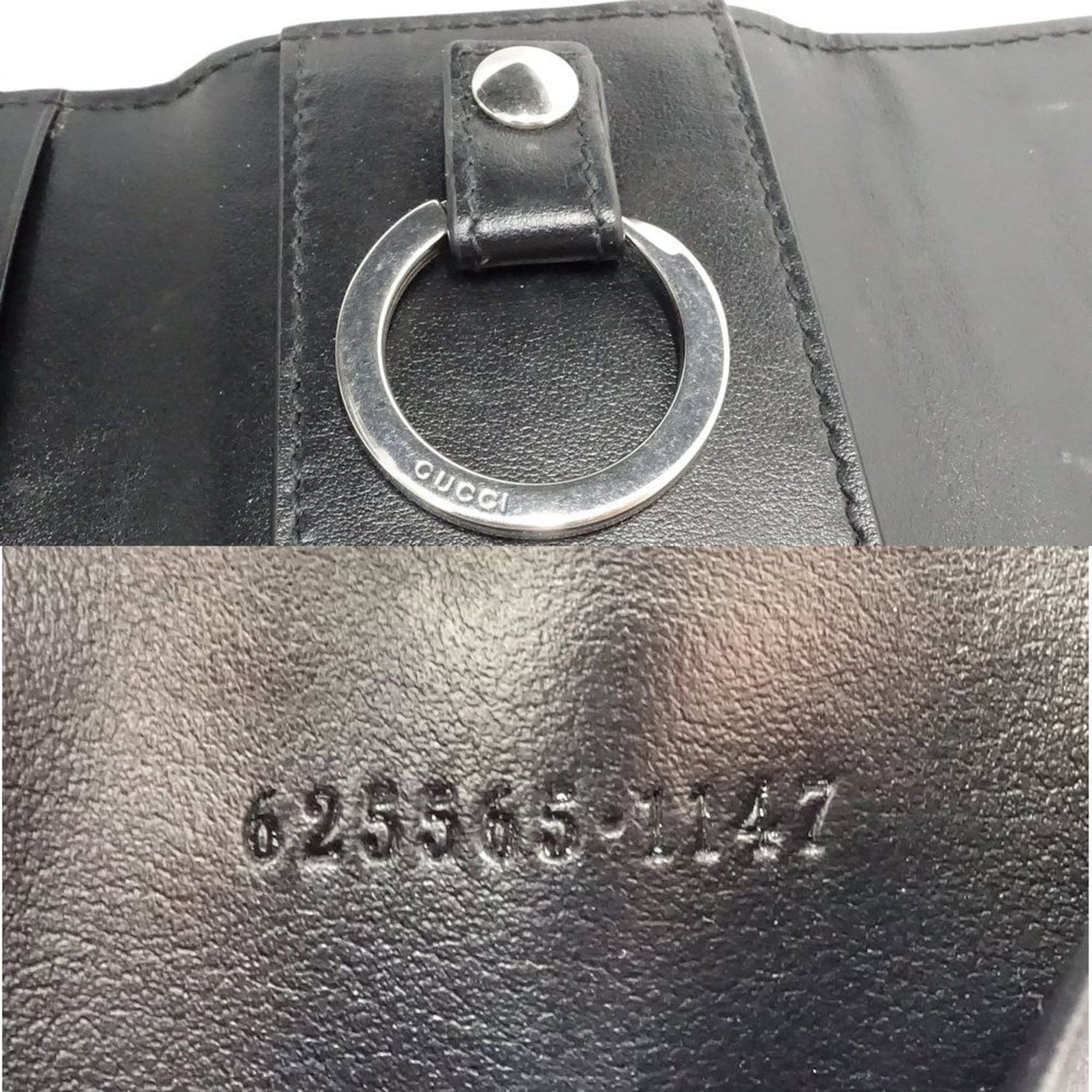 Keycase Leather Gucci - 9