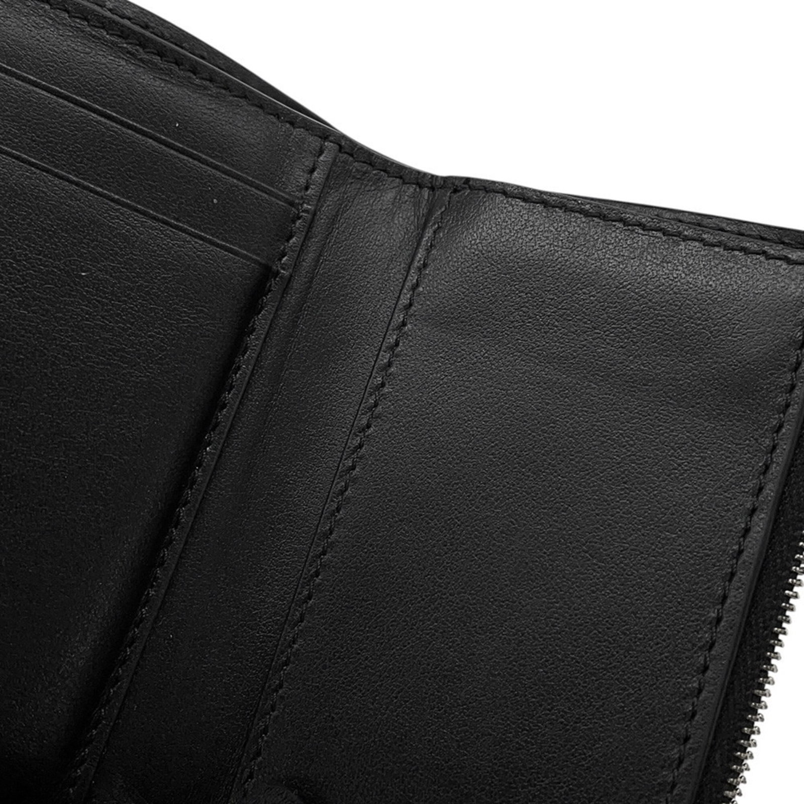 Celine Leather Wallet Fold - 10