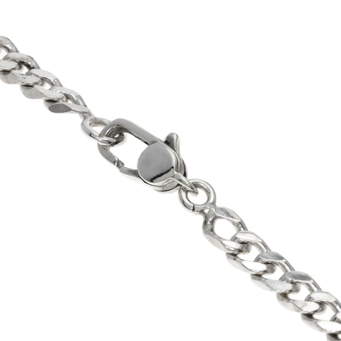Silver Interlocking Gucci Necklace - 4