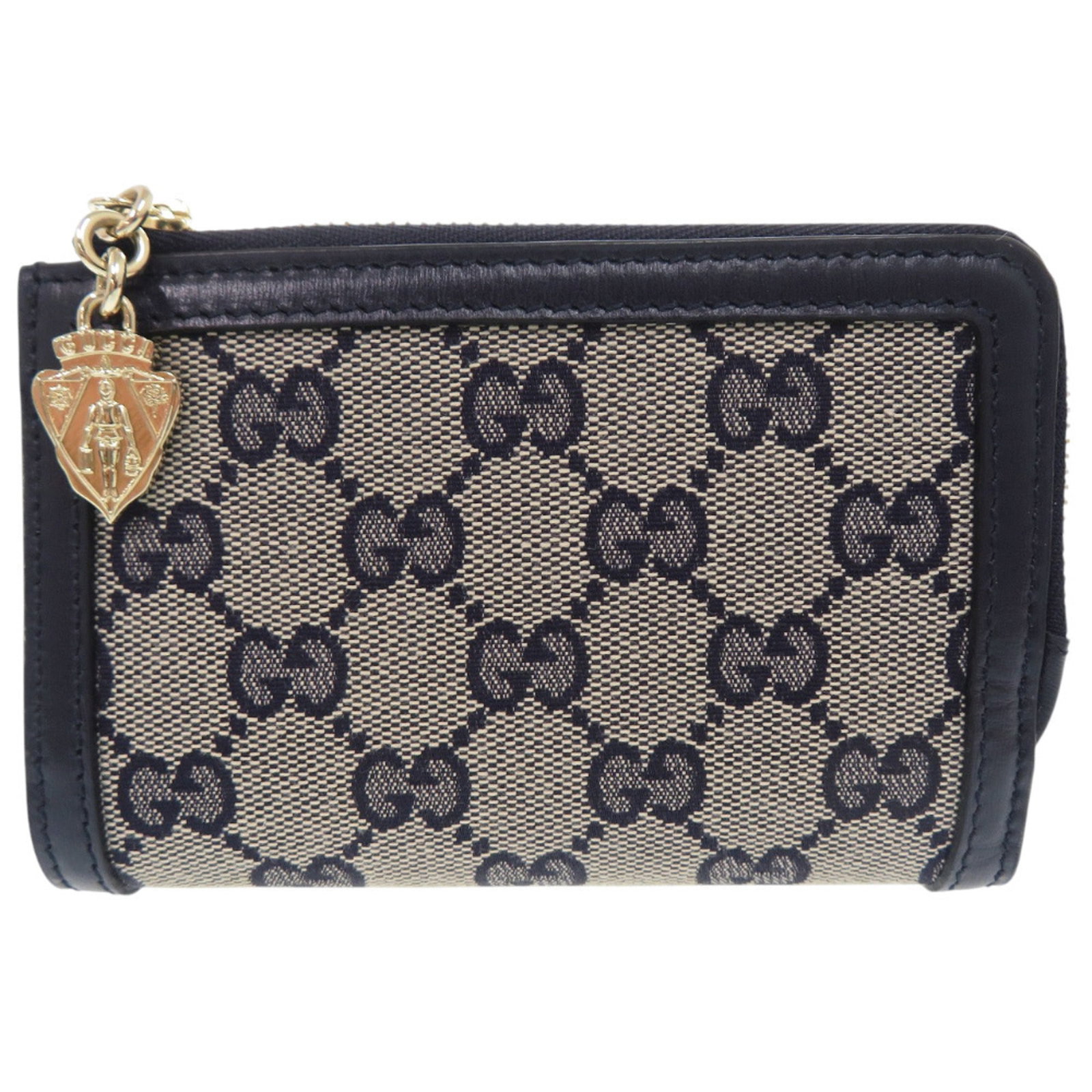 Gucci Wallet Gg Canvas Leather Bi Fold: Gucci Wallet Gg Canvas Leather Bi Fold Gucci Wallet Gg Canvas Leather Bi Fold - A Stylish and Functional Accessory. This navy blue bi-fold wallet features Gucci's signature GG canvas and leather