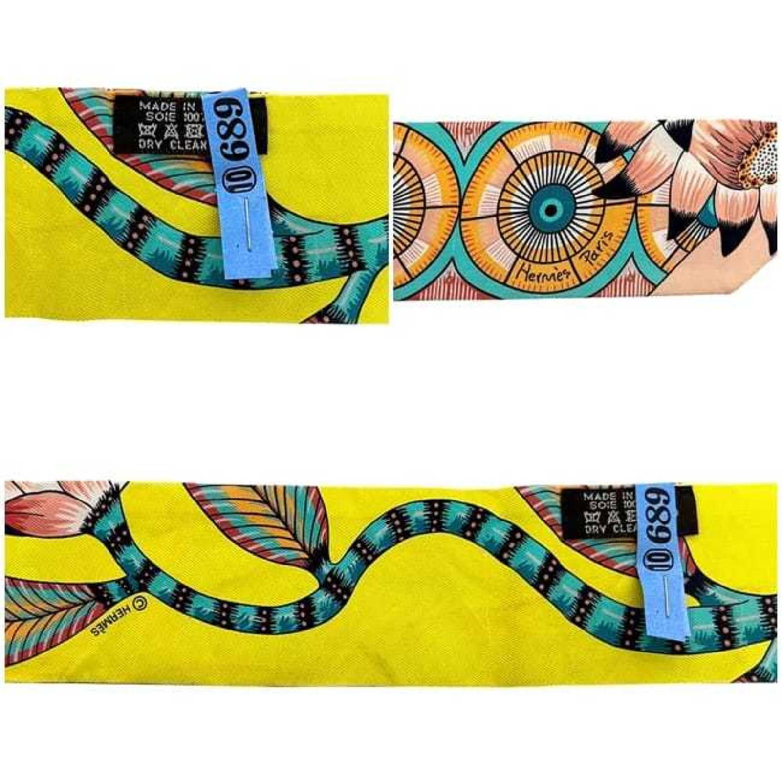 Silk Hermes Scarf - 5