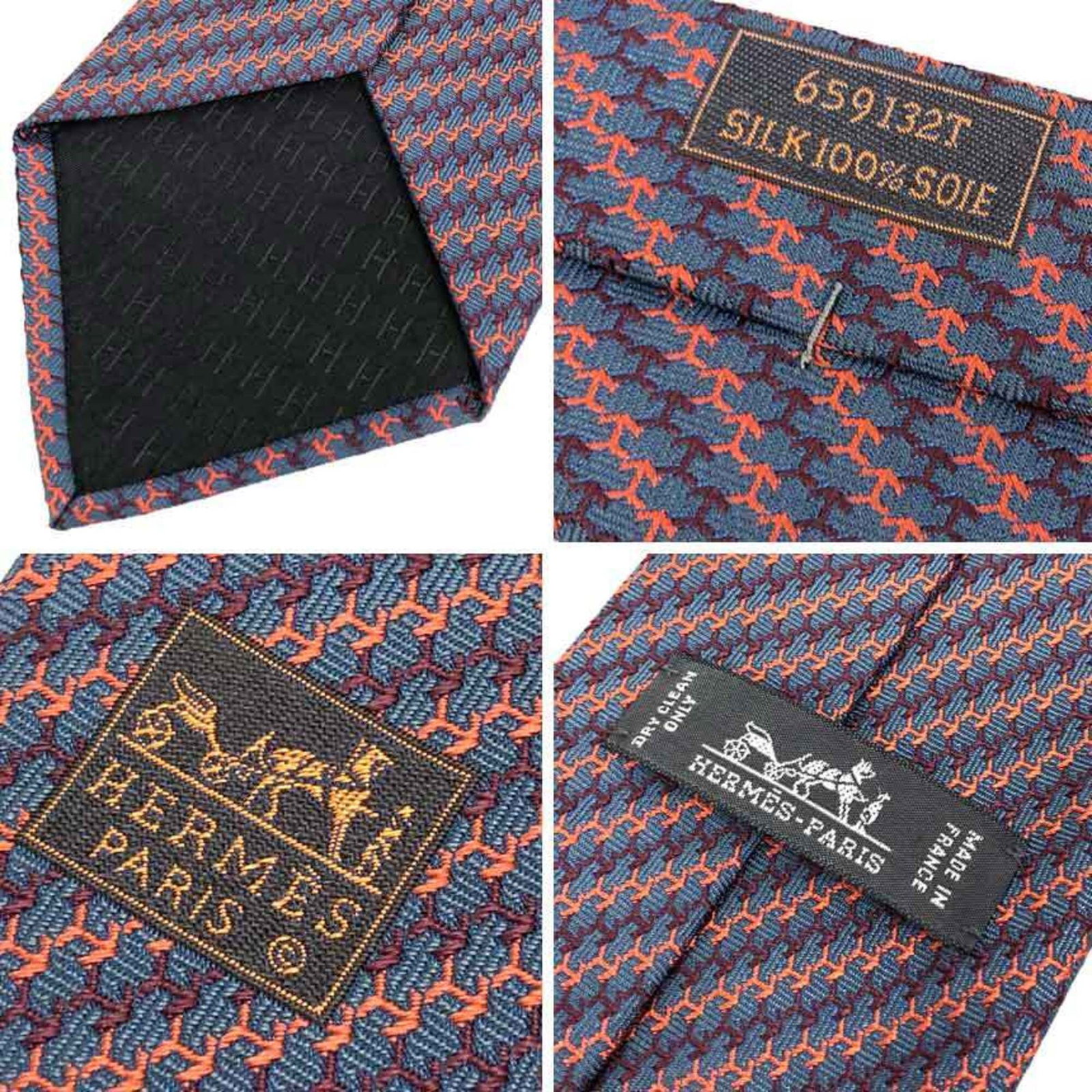 Silk Cravat Hermes - 3