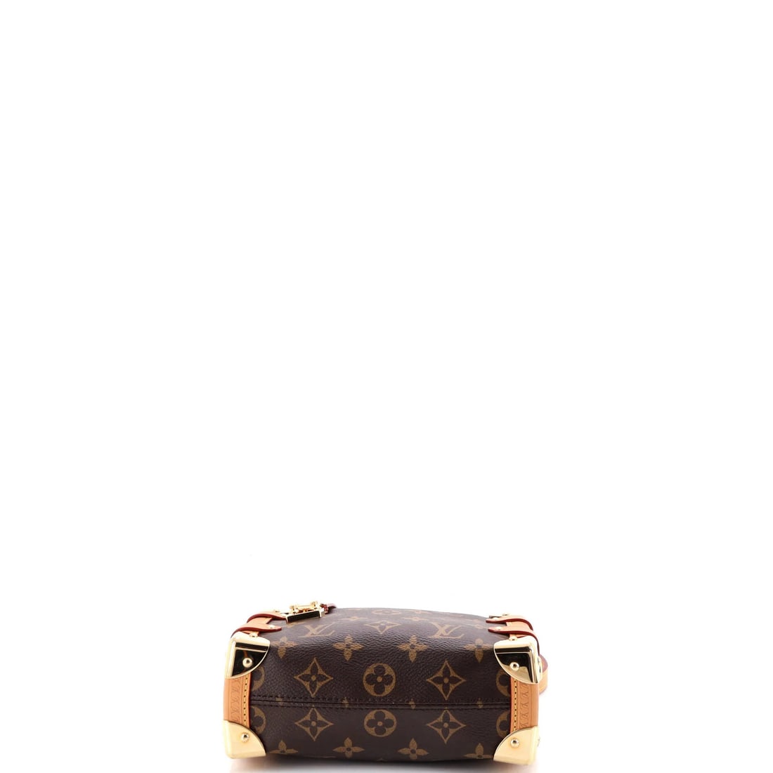 Side trunk Louis Vuitton handbag monogram canvas - 4