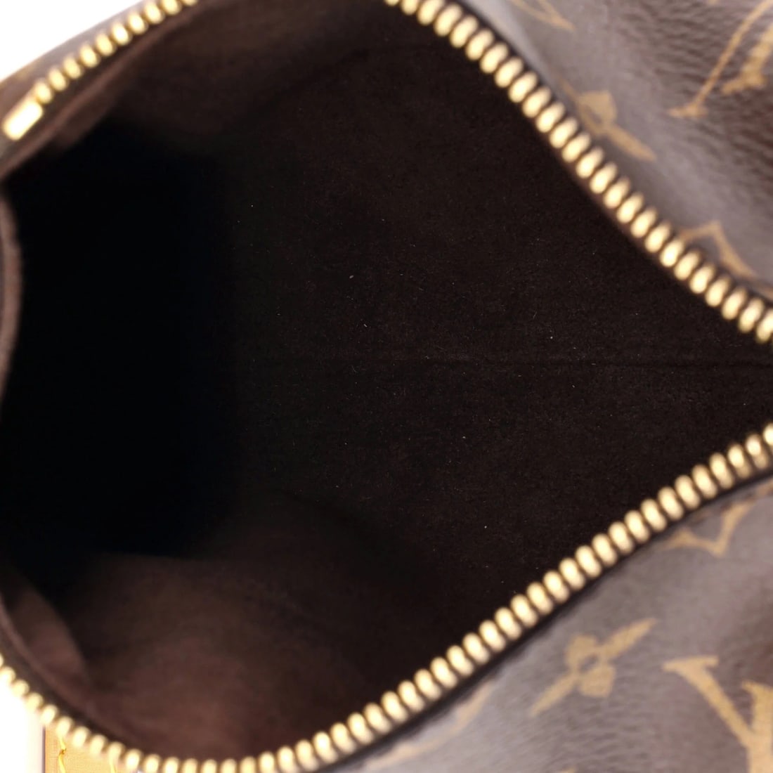 Side trunk Louis Vuitton handbag monogram canvas - 5