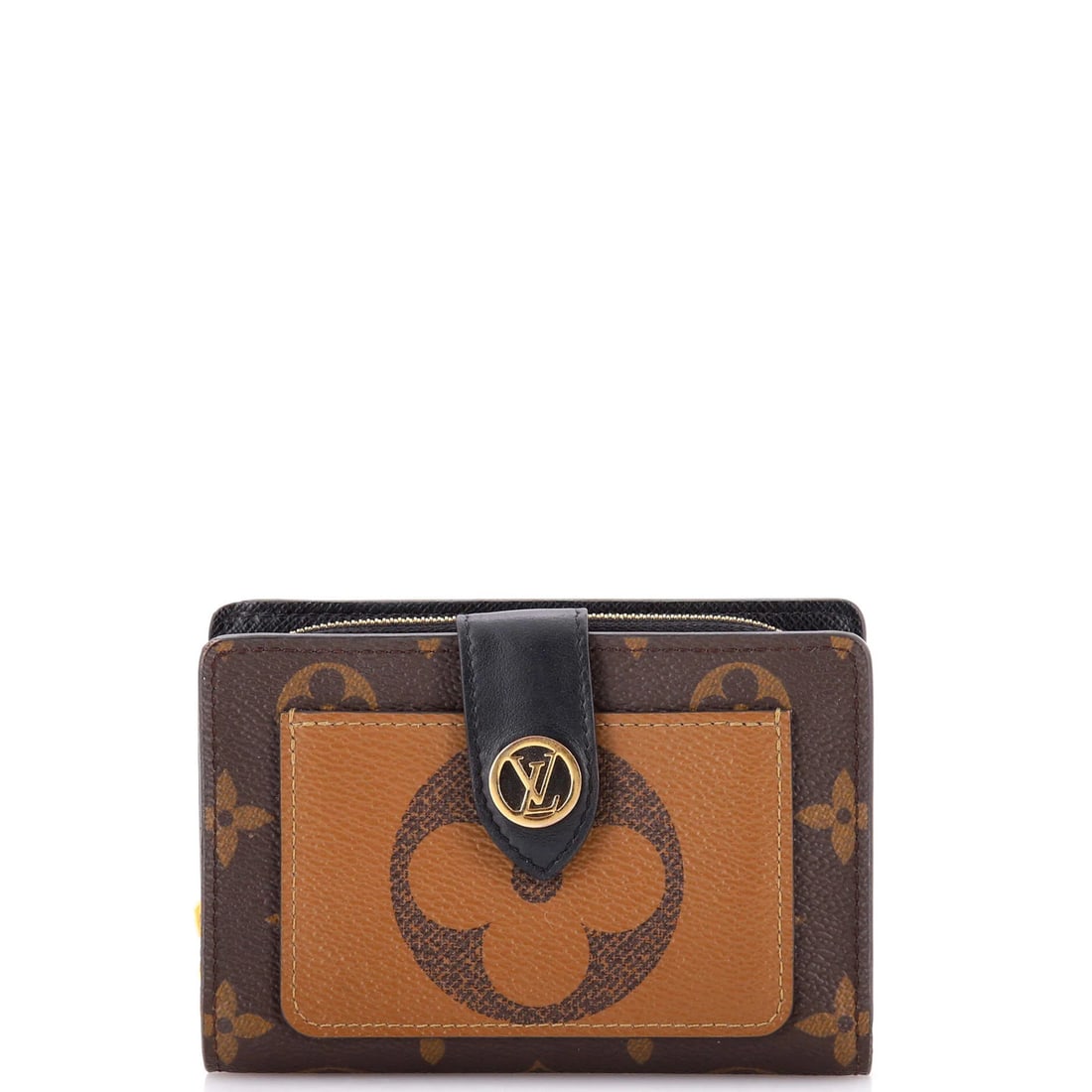 Louis Vuitton Wallet Reverse Monogram Canvas: Louis Vuitton Wallet Reverse Monogram Canvas The Louis Vuitton Wallet Reverse Monogram Canvas boasts a classic design with a timeless twist, featuring the iconic reverse monogram pattern on its exteri