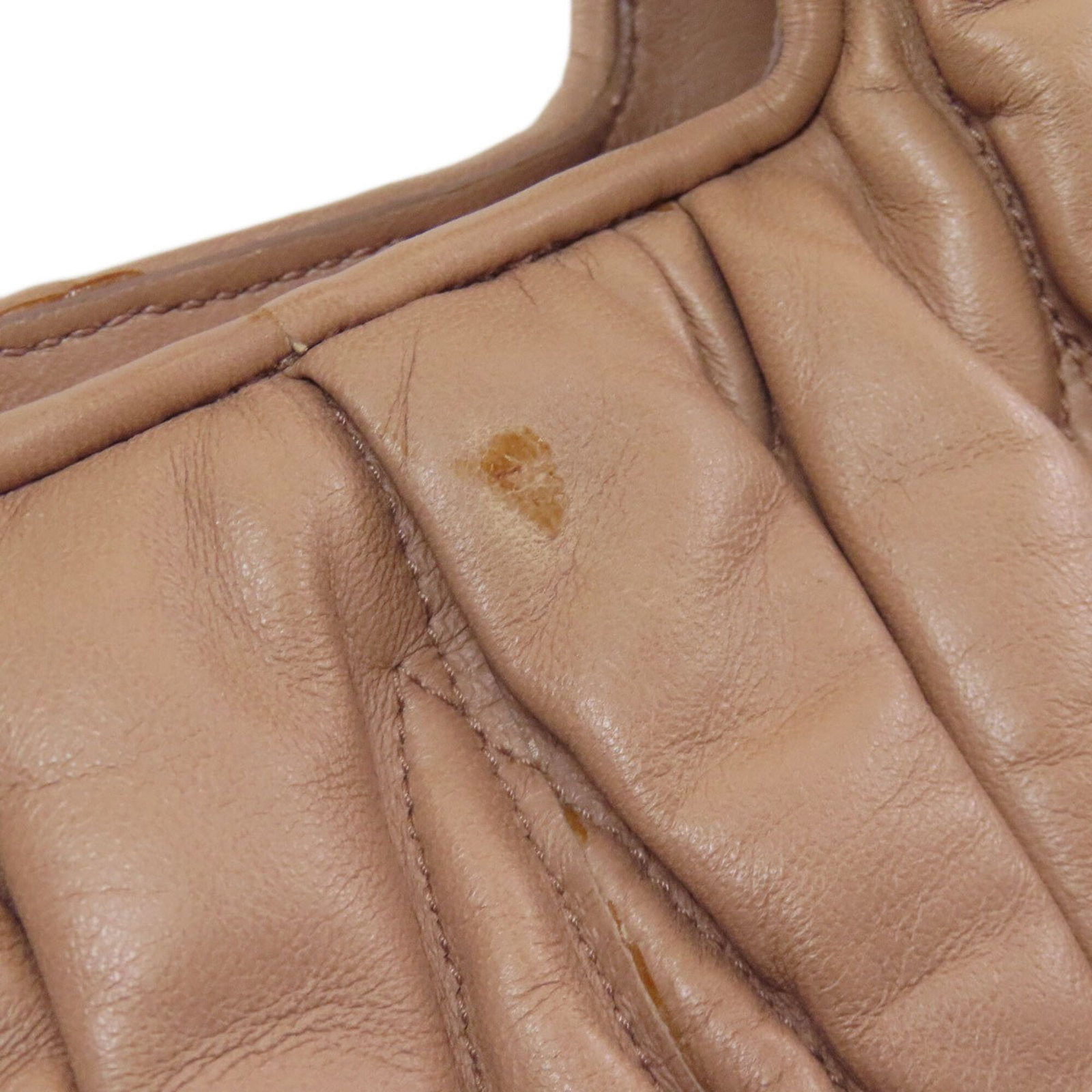 Handbag Miu Leather - 13