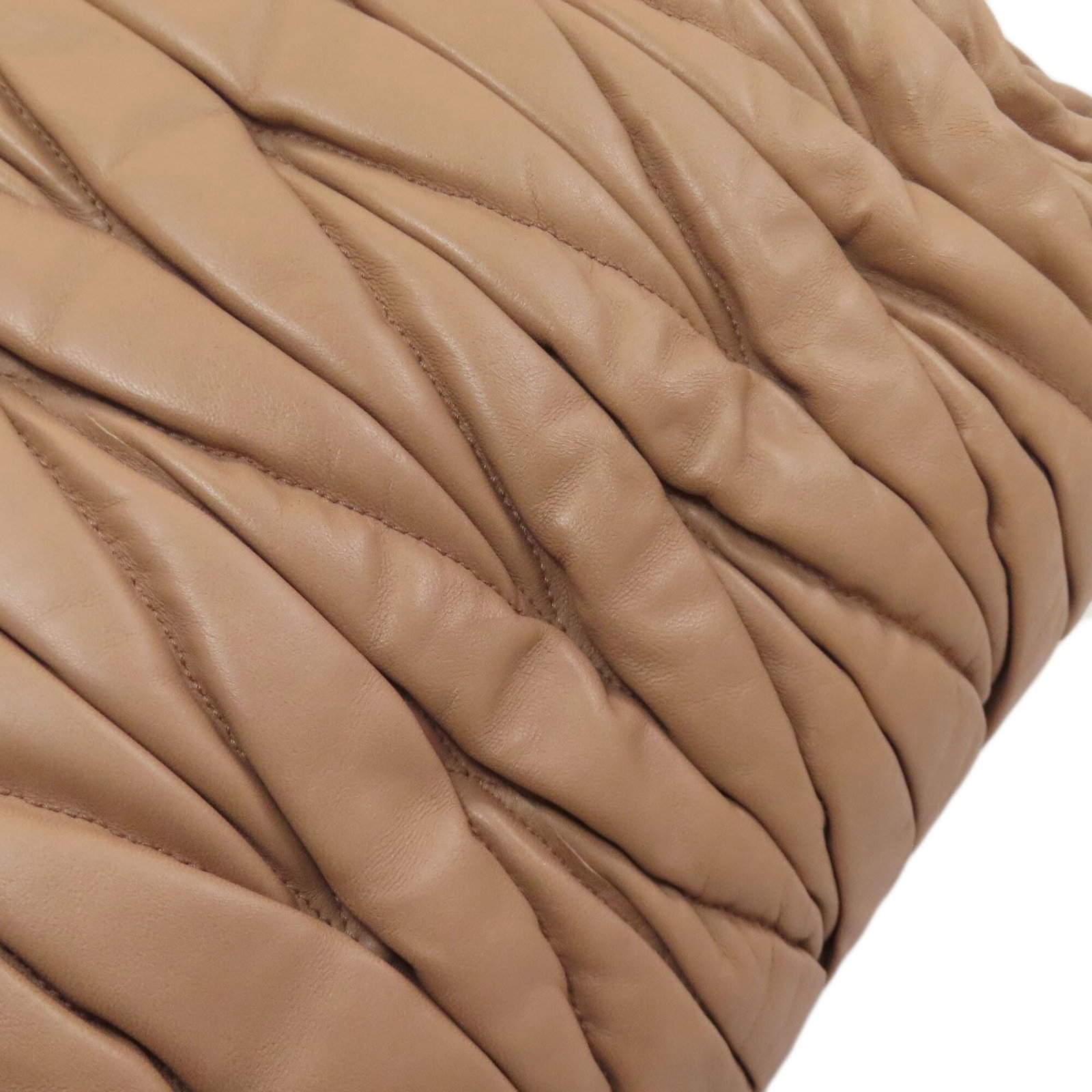 Handbag Miu Leather - 15