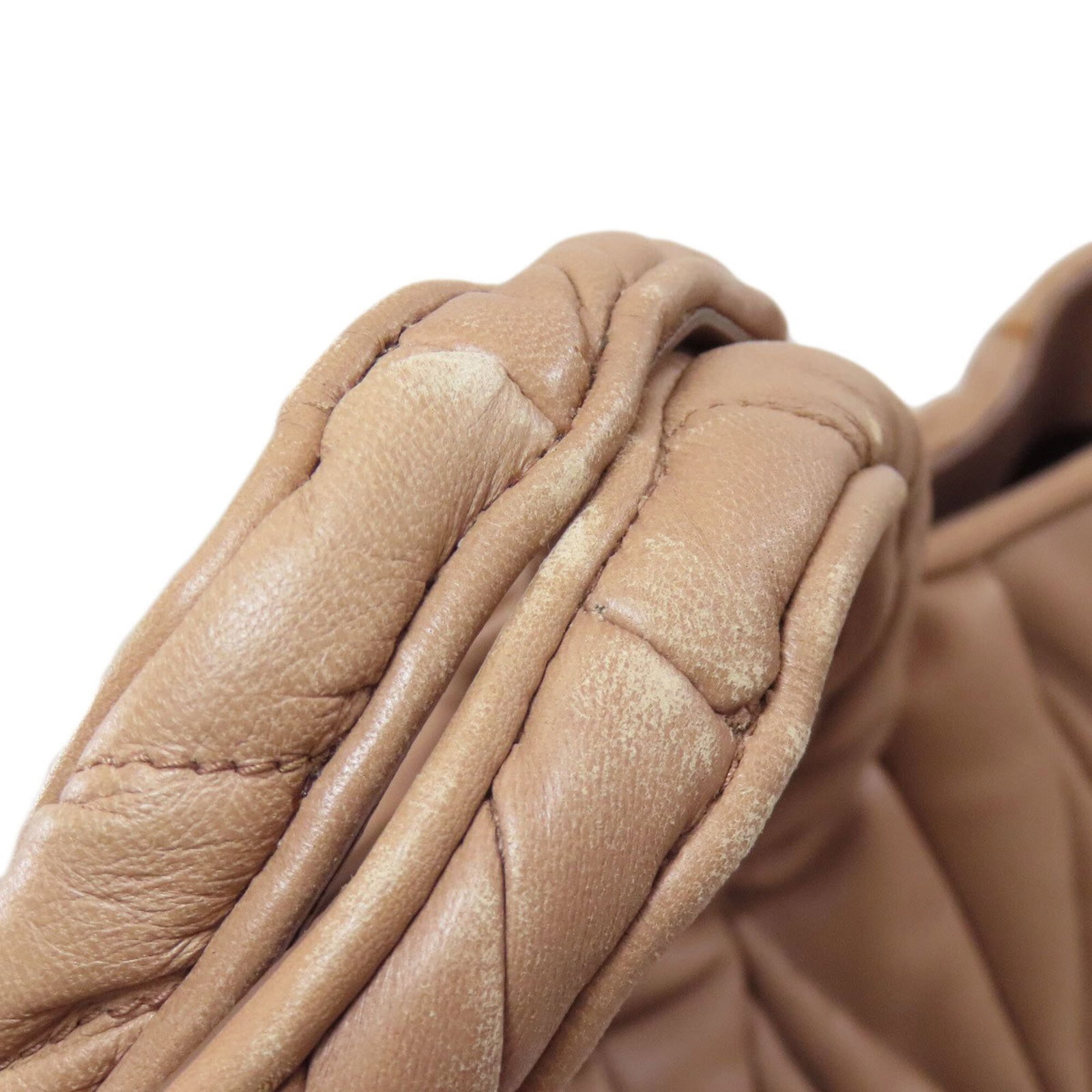 Handbag Miu Leather - 16