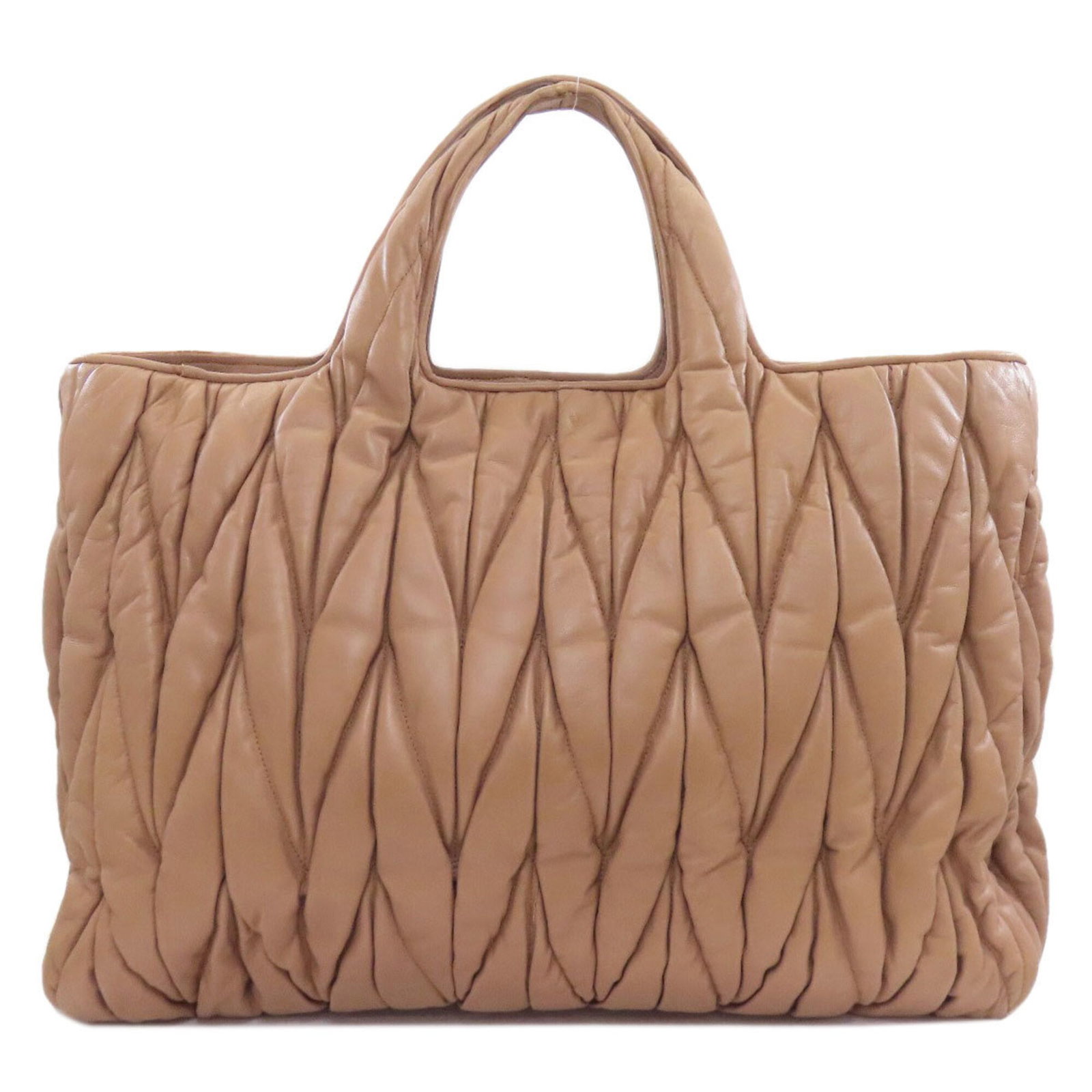 Handbag Miu Leather - 2