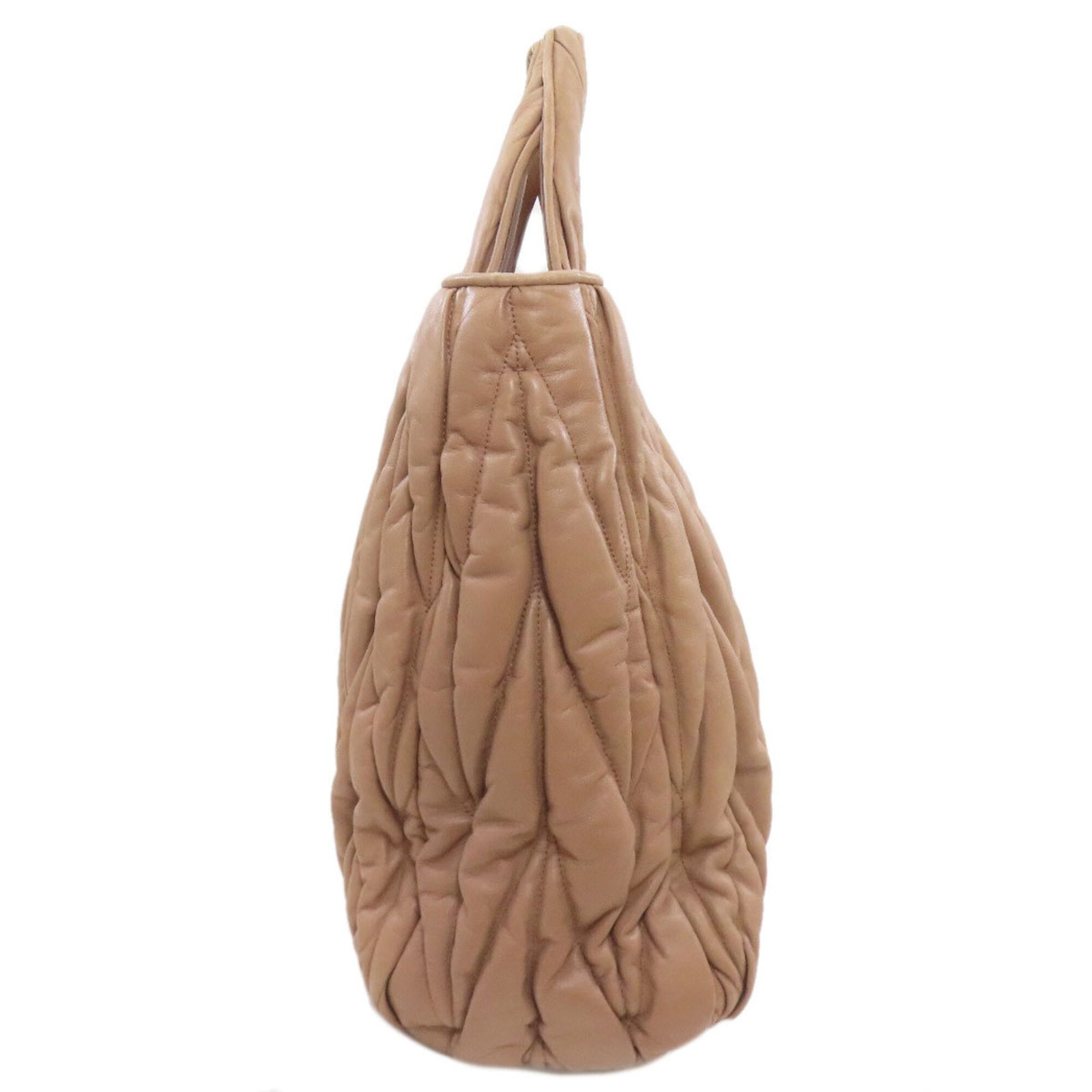 Handbag Miu Leather - 3