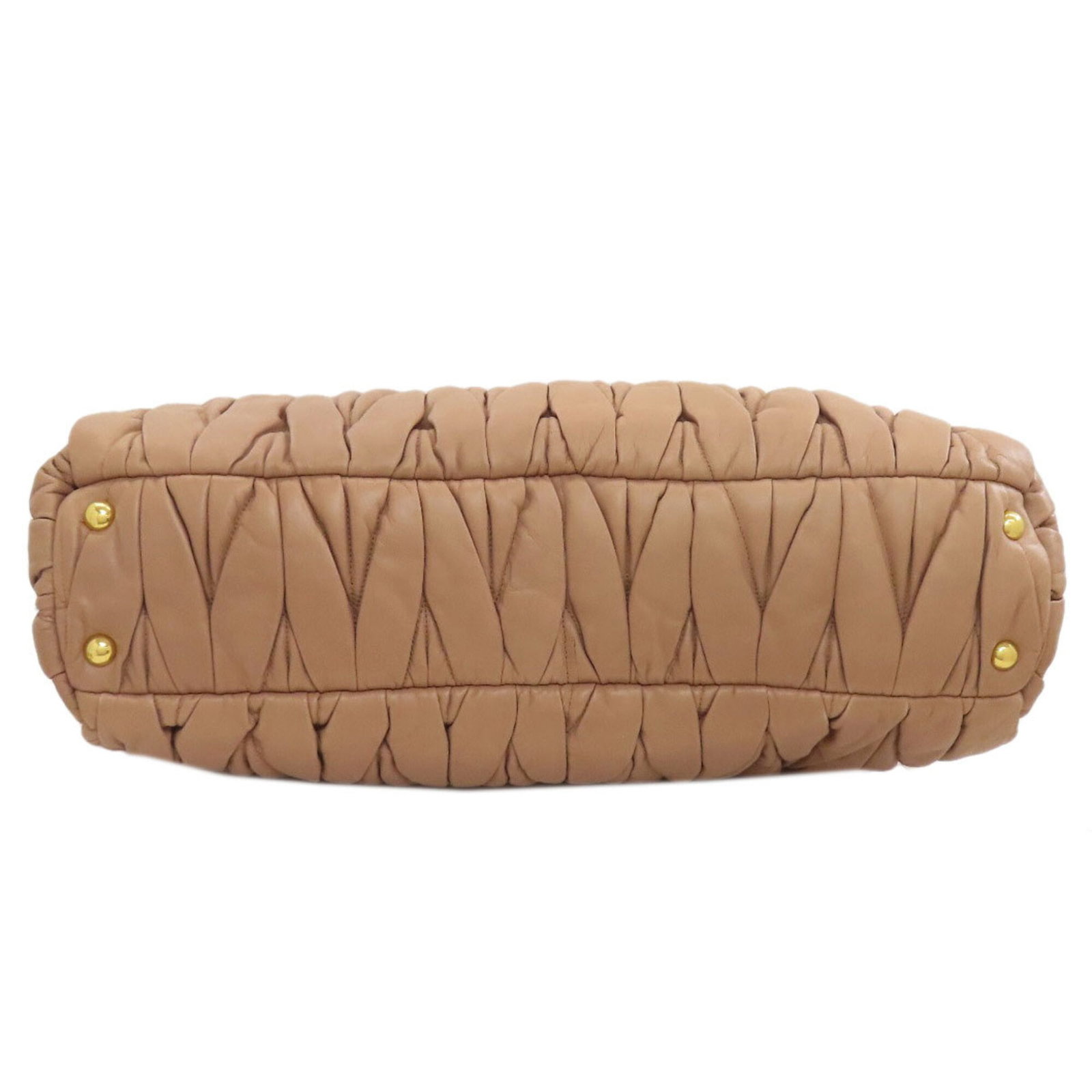 Handbag Miu Leather - 4