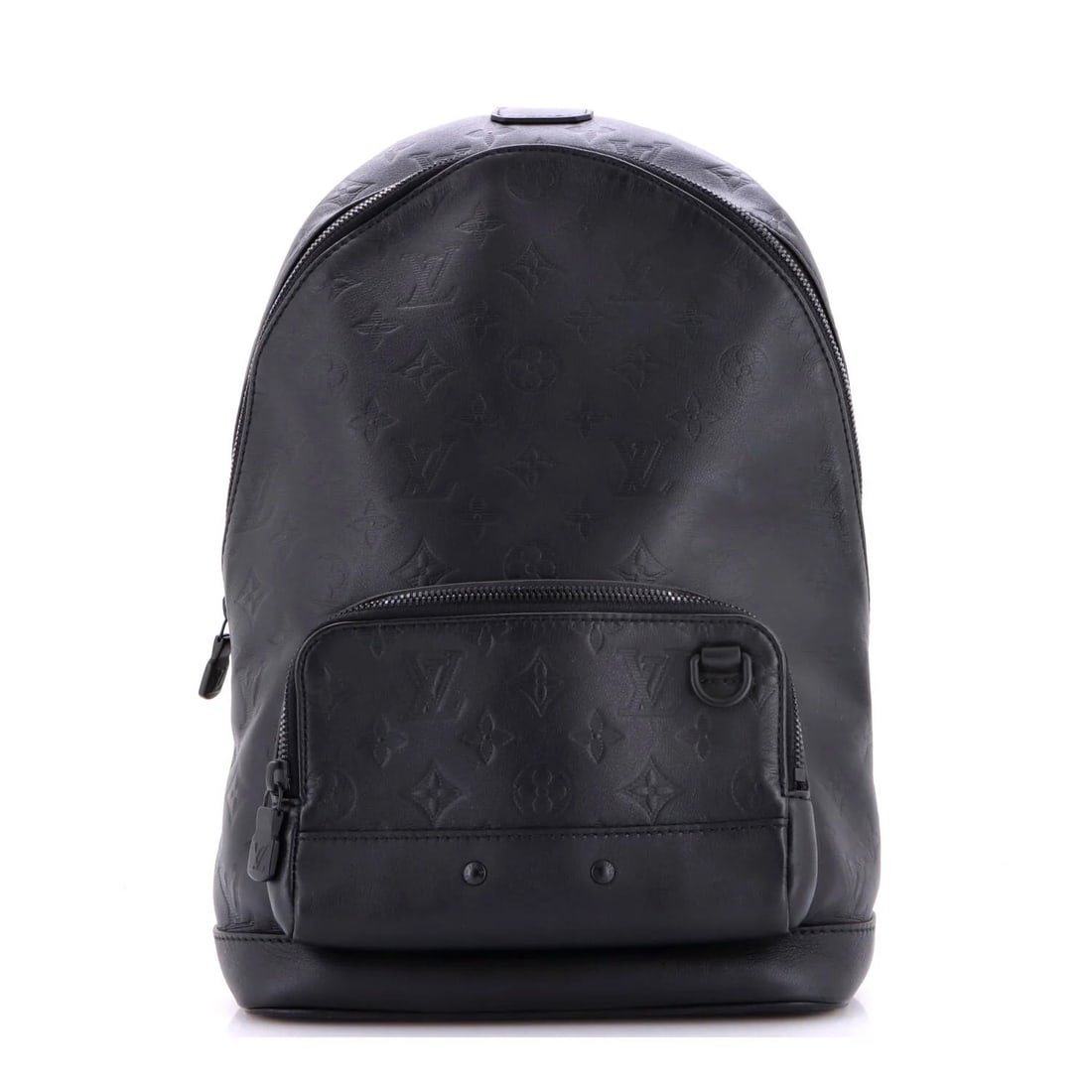 Shadow Monogram Leather Sling Racer Bag Vuitton Louis: Shadow Monogram Leather Sling Racer Bag Vuitton Louis Black Shadow Monogram Leather Sling Racer Bag from Louis Vuitton, featuring a sleek design with minor creases on the exterior and interior. The
