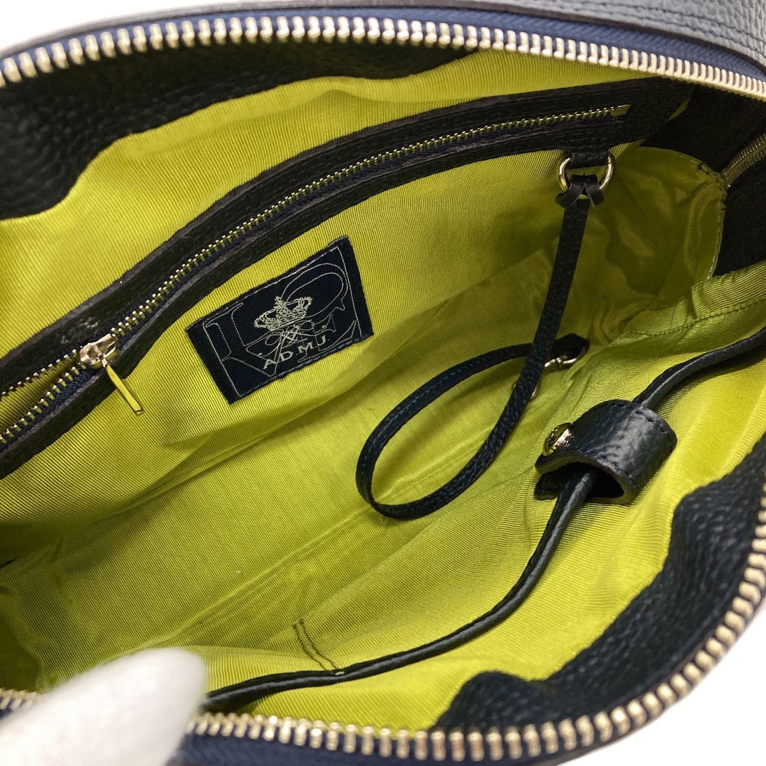 Handbag Leather Admj - 5